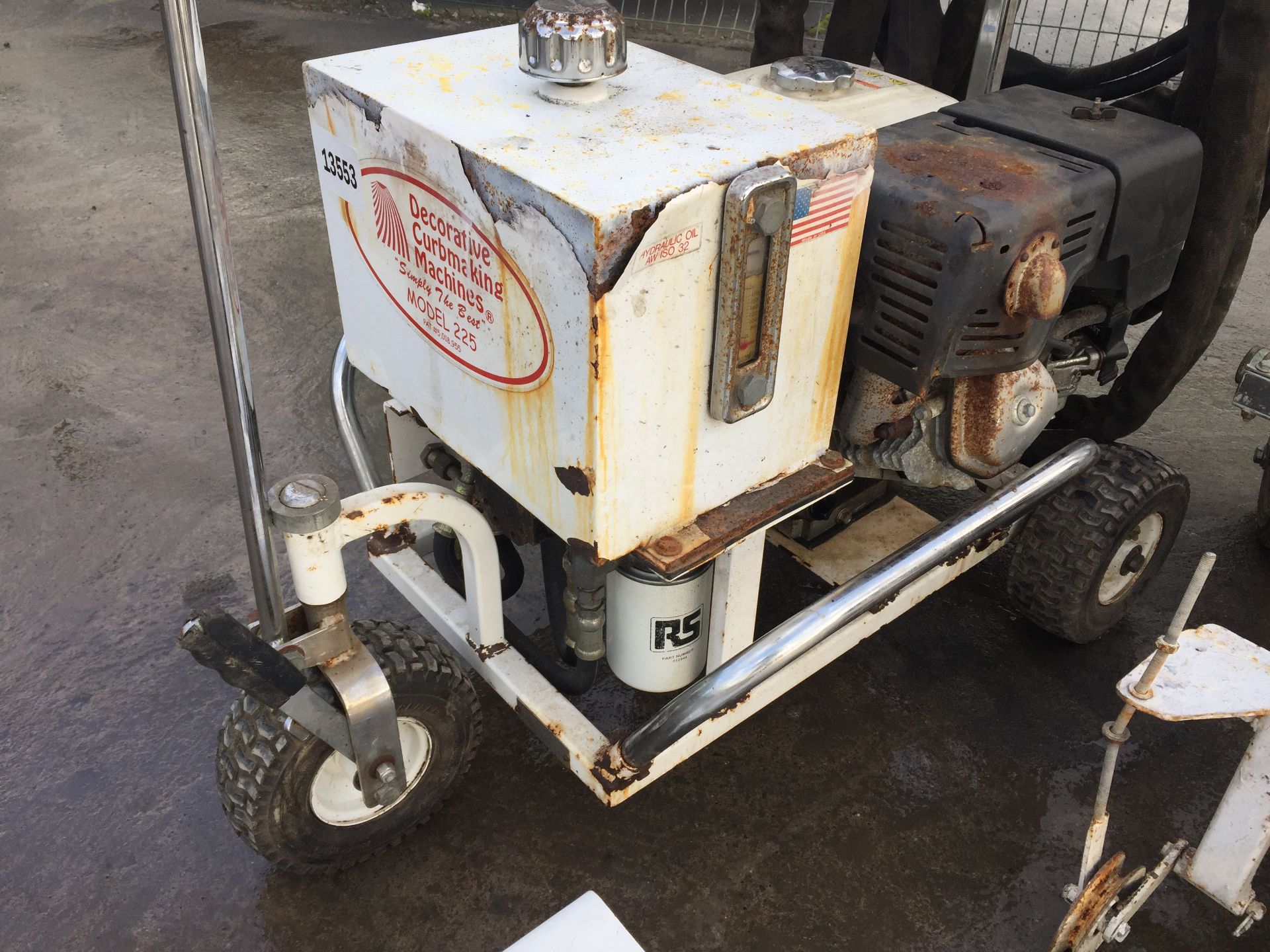 PL-13553 Kwick Pedestrian Decoratice Curbing Machine - Image 12 of 17