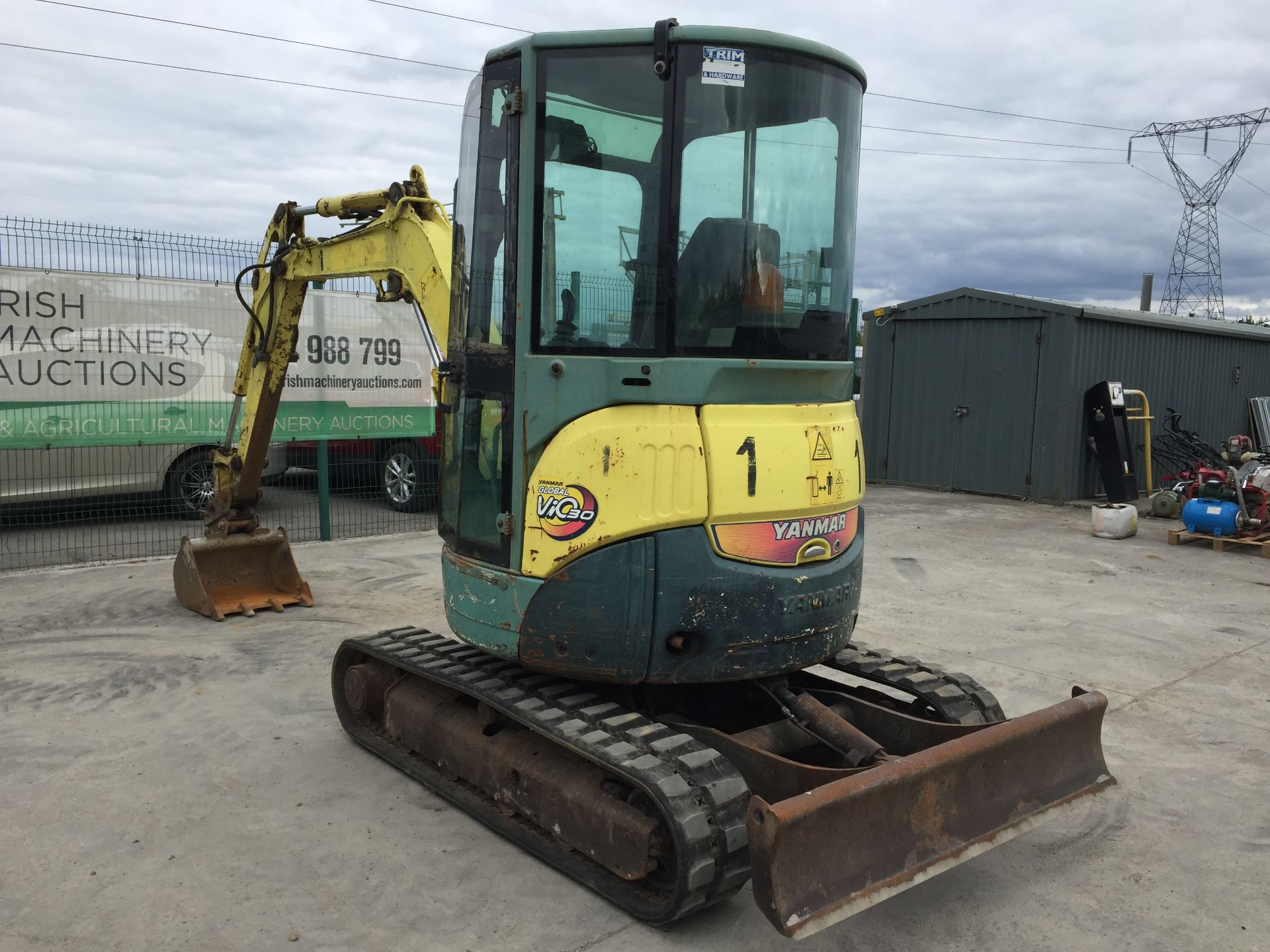 PL-14635 UNRESERVED 2006 Yanmar VIO30 Zero Tail Excavator - Image 10 of 22