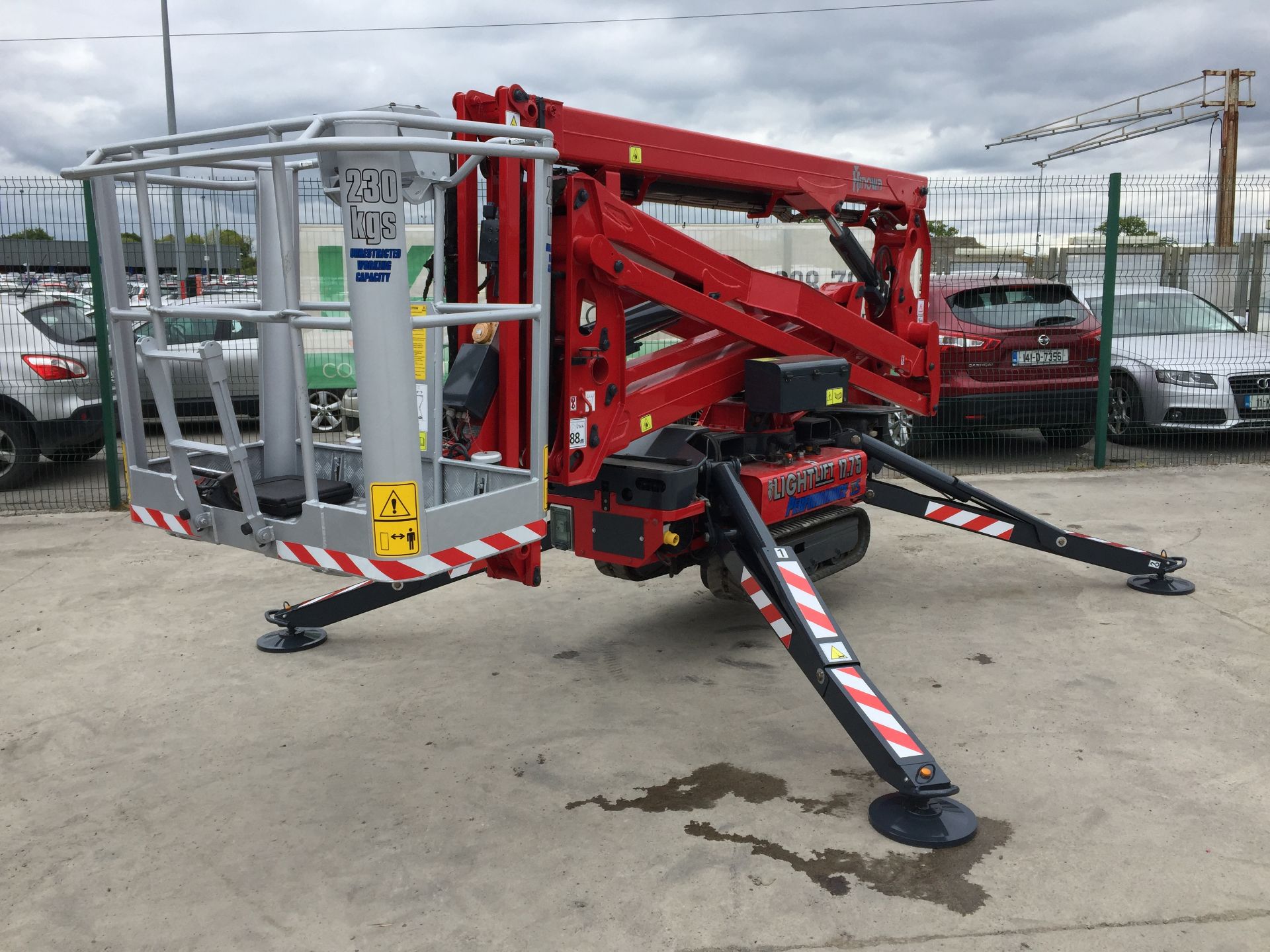 PL-14631 2012 Hinowa Lightlift 17.75 Performance Tracked Articulated Spider Boom Lift - Image 8 of 26