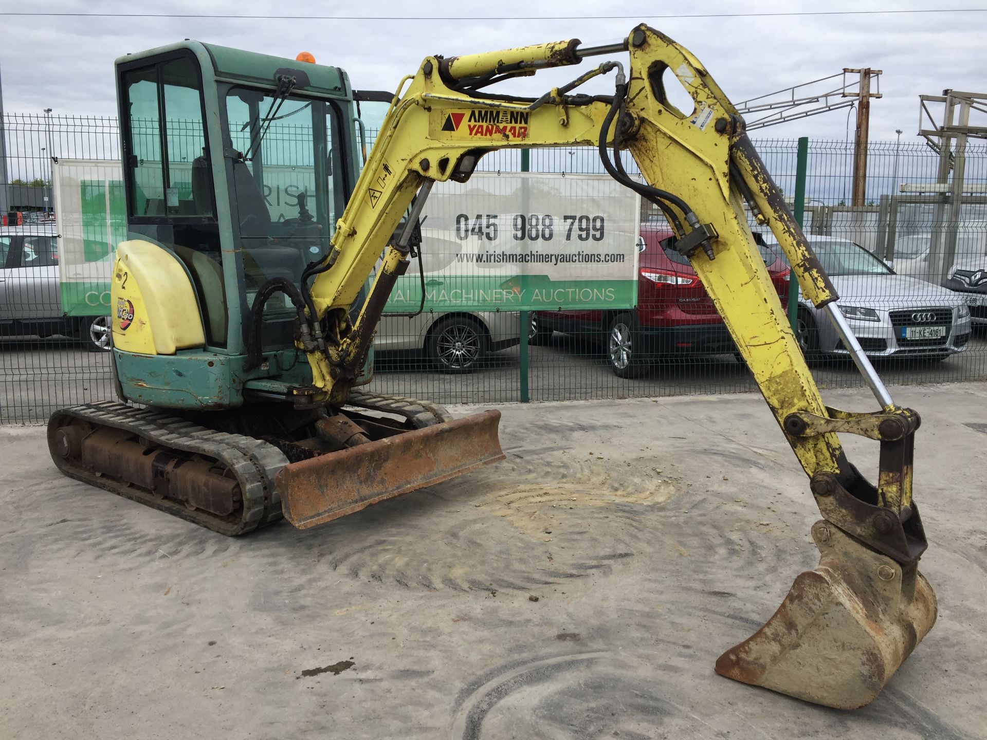 PL-14636 UNRESERVED 2005 Yanmar VIO30 Zero Tail Excavator - Image 4 of 19