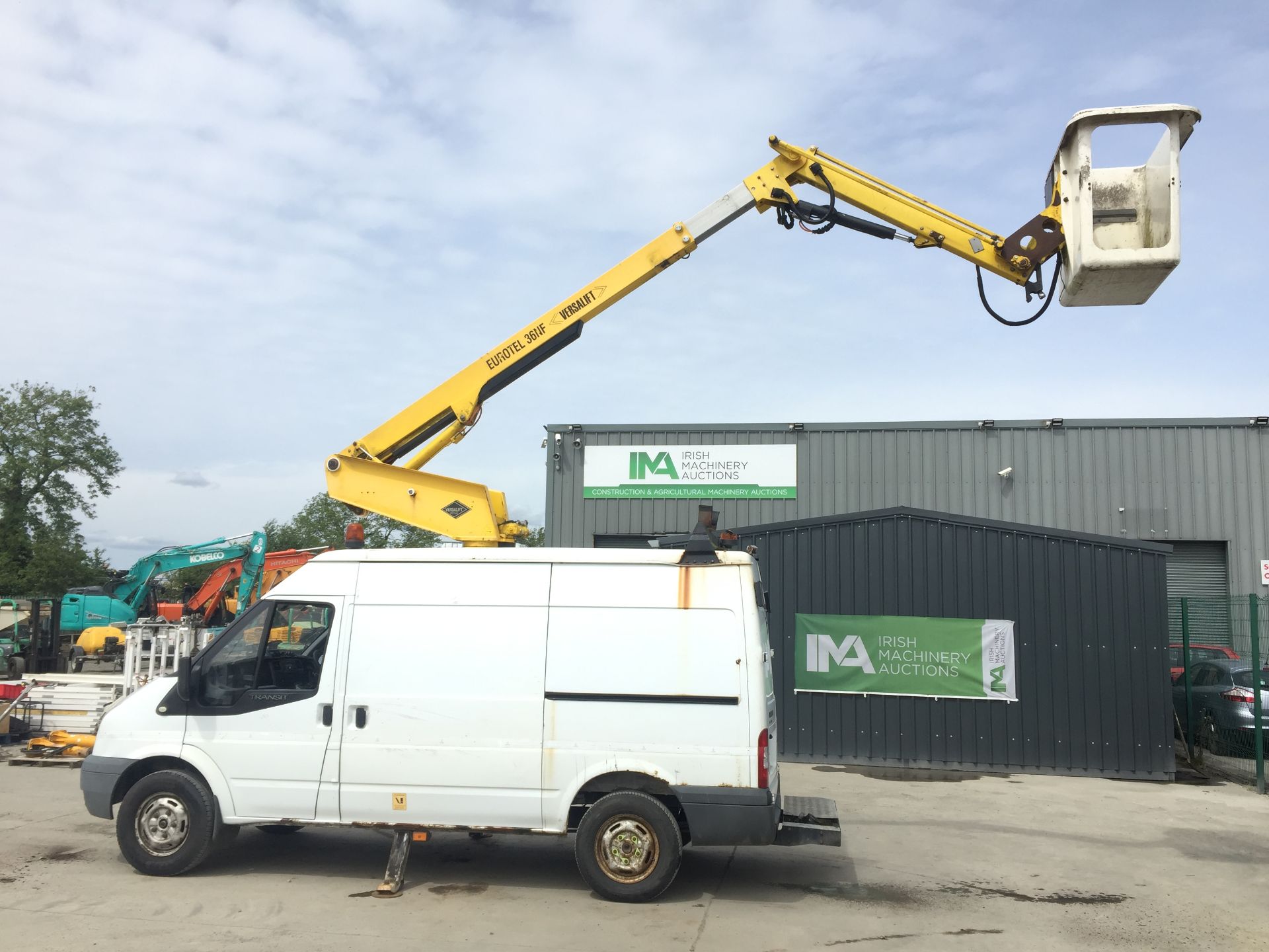 09D2813 Ford Transit Cherry Picker Hoist Van 2 Dr Unit Diesel - 306,050 km - 2008 Versalift ET36NF C - Image 2 of 15