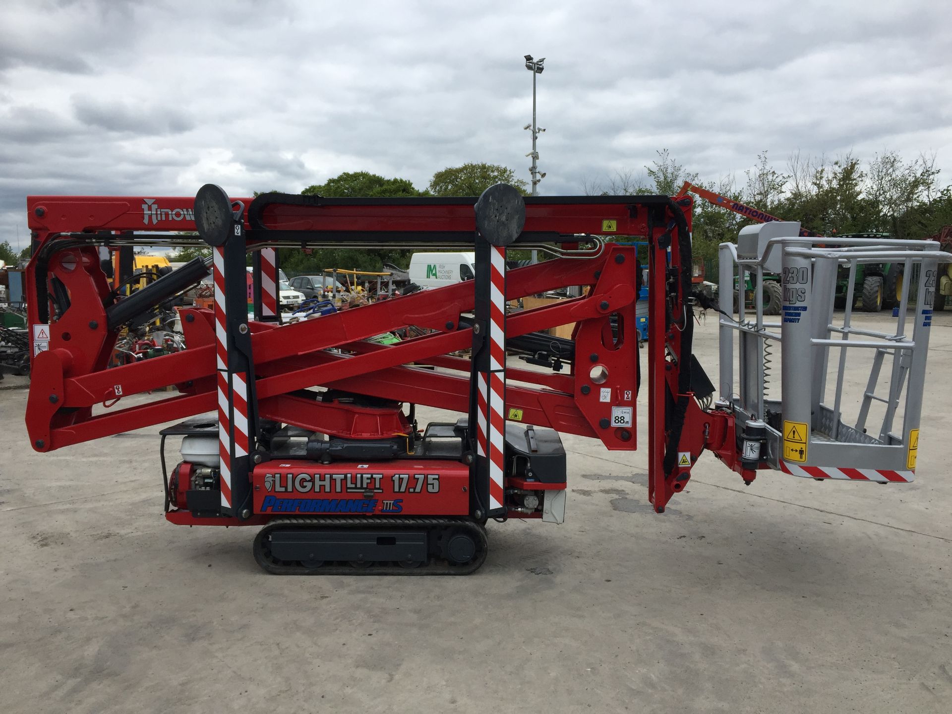 PL-14631 2012 Hinowa Lightlift 17.75 Performance Tracked Articulated Spider Boom Lift - Image 6 of 26