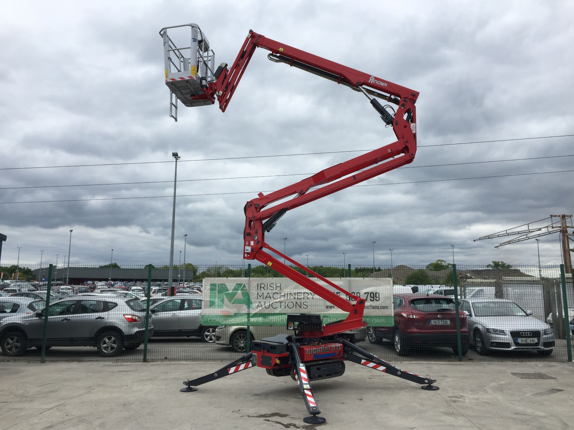 PL-14631 2012 Hinowa Lightlift 17.75 Performance Tracked Articulated Spider Boom Lift - Image 14 of 26