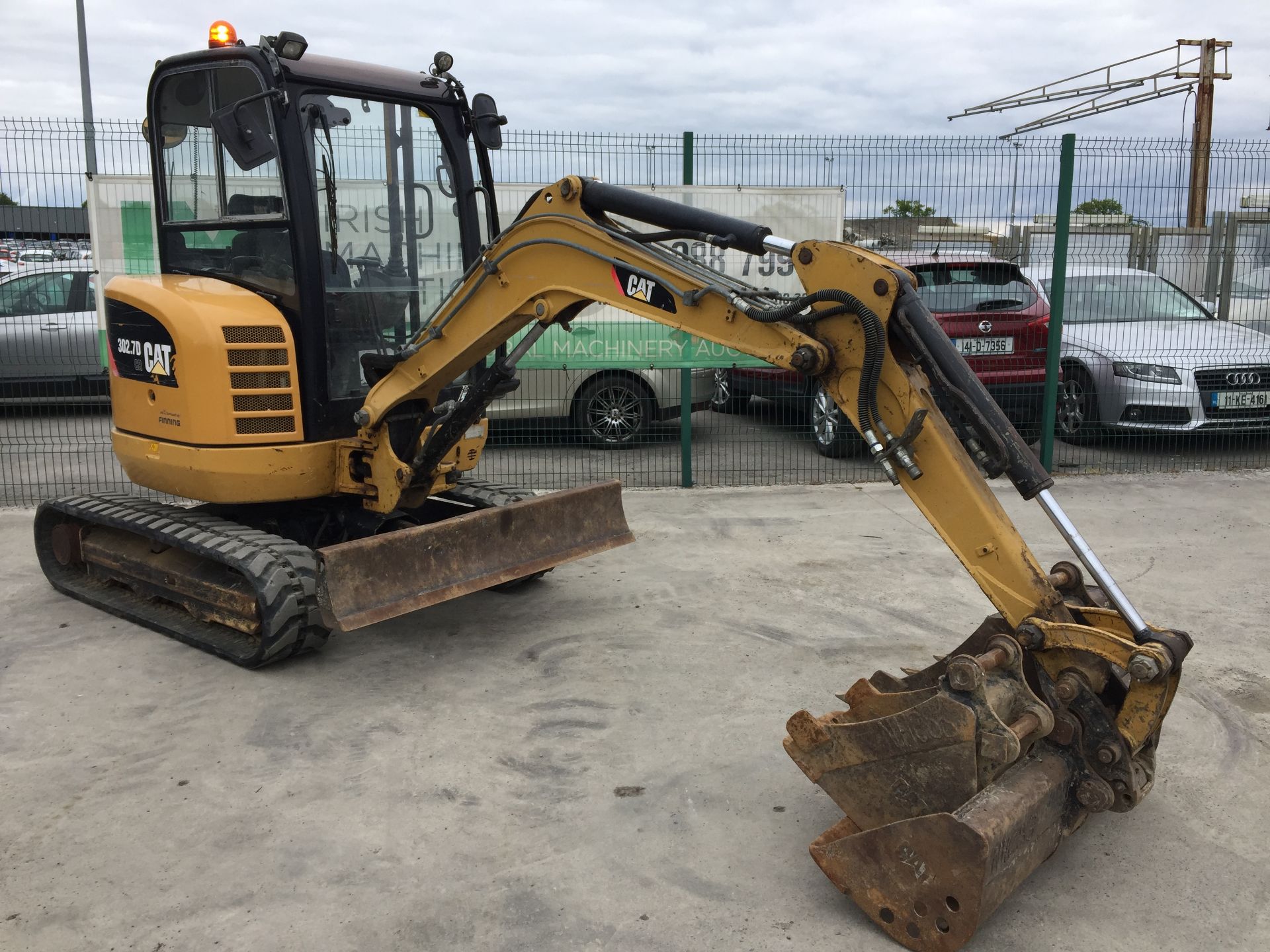 PL-14634 2013 Caterpiller 302.7D CR Zero Tail Excavator - Image 7 of 24