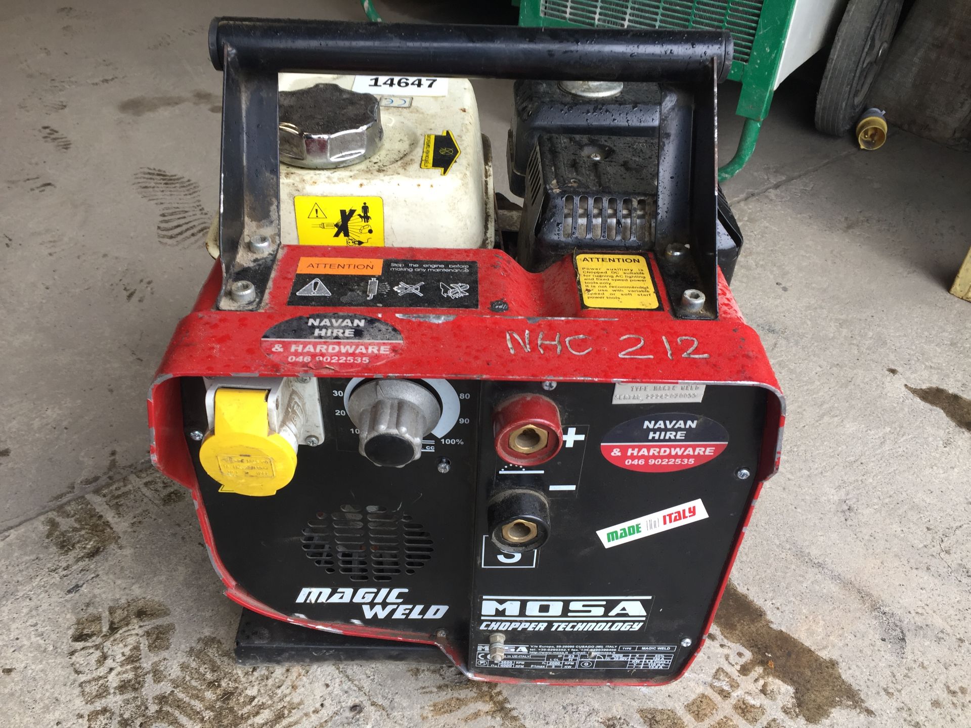 PL-14647 Mosa Magic Weld Petrol Portable Welder - Image 2 of 7