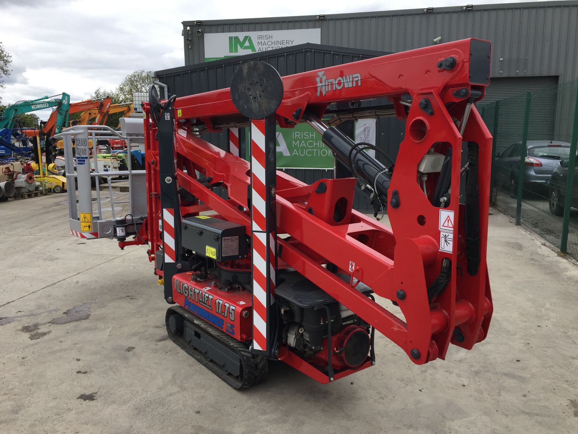 PL-14631 2012 Hinowa Lightlift 17.75 Performance Tracked Articulated Spider Boom Lift - Image 4 of 26