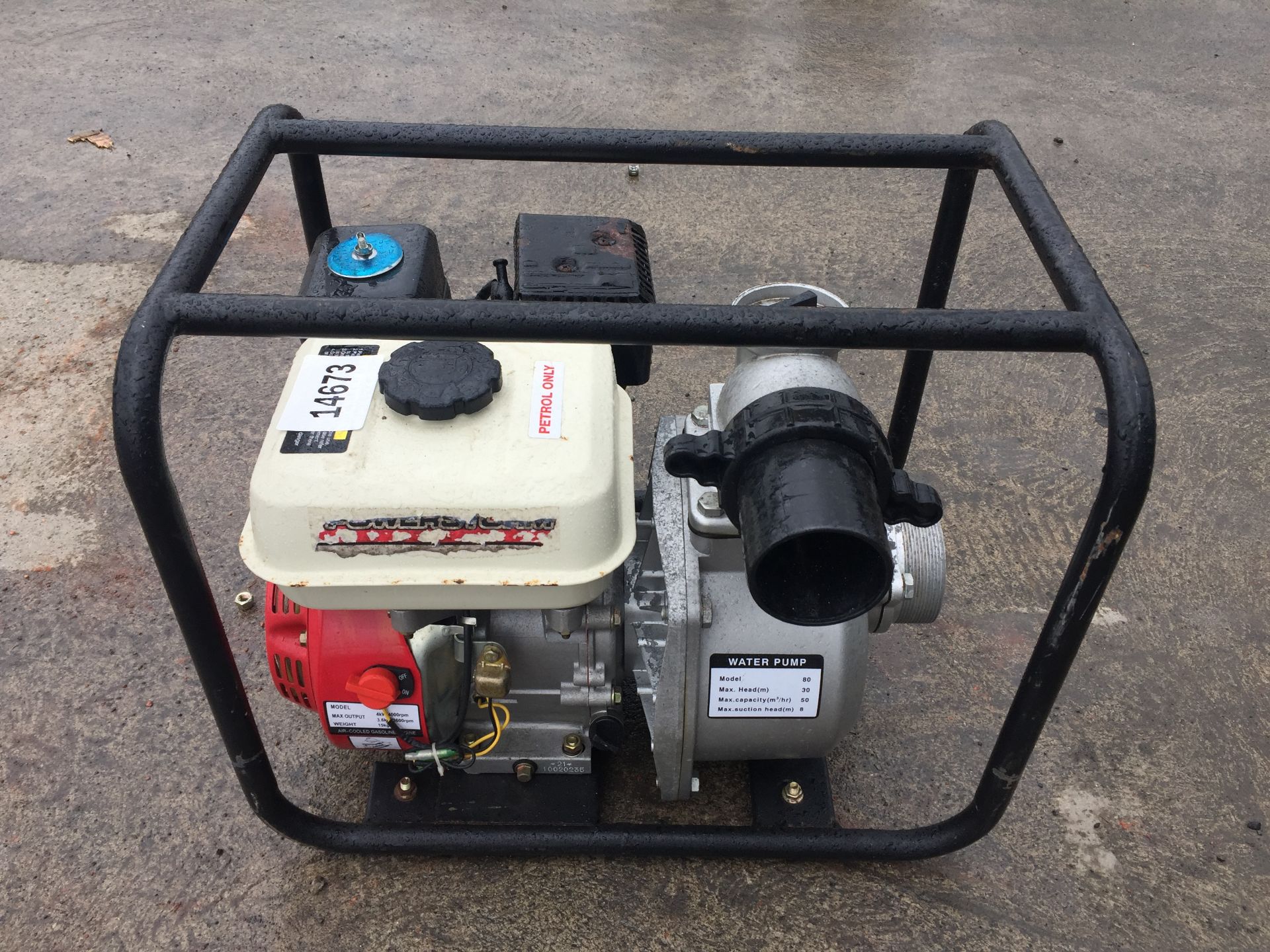 PL-14673 New Briggs & Stratton 6.5HP Water Pump - Image 2 of 8