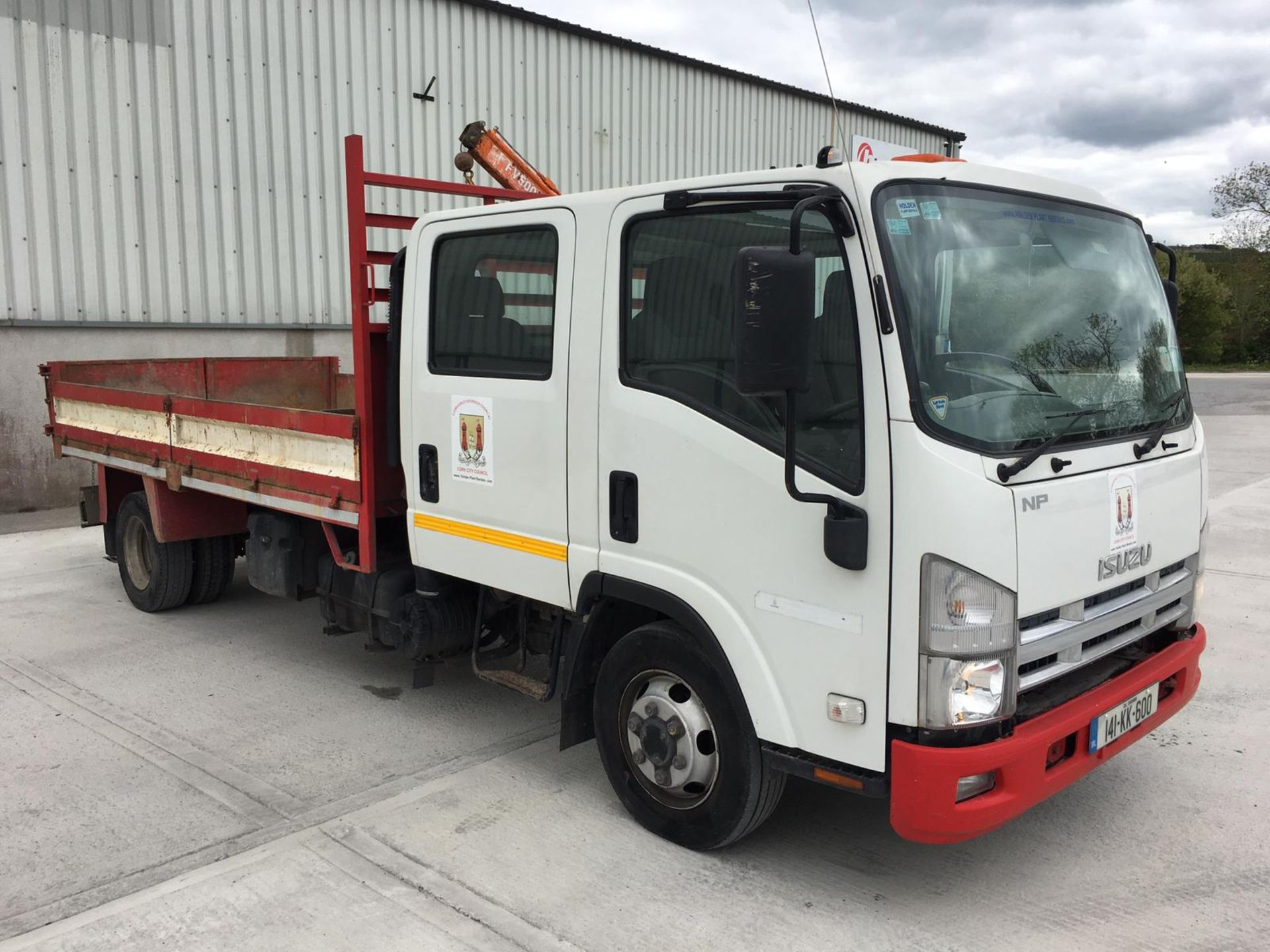 141KK600 UNRESERVED 2014 Isuzu NPR 85 7.5T Dropside Tipper - Image 3 of 14