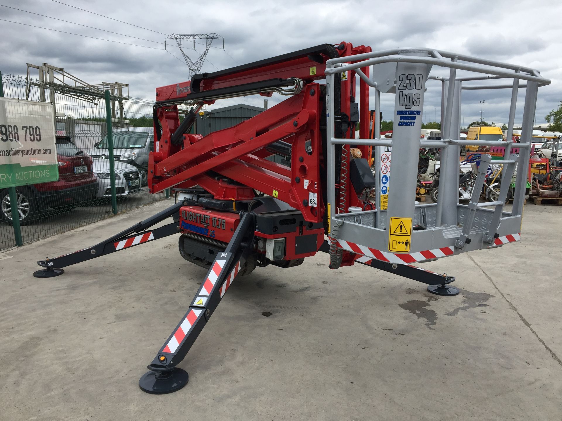 PL-14631 2012 Hinowa Lightlift 17.75 Performance Tracked Articulated Spider Boom Lift - Image 10 of 26