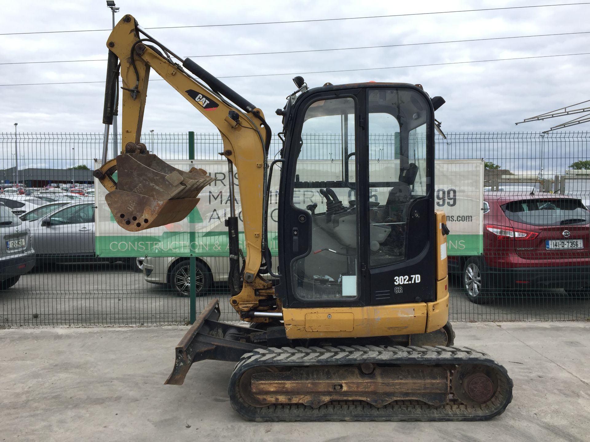 PL-14634 2013 Caterpiller 302.7D CR Zero Tail Excavator - Image 4 of 24