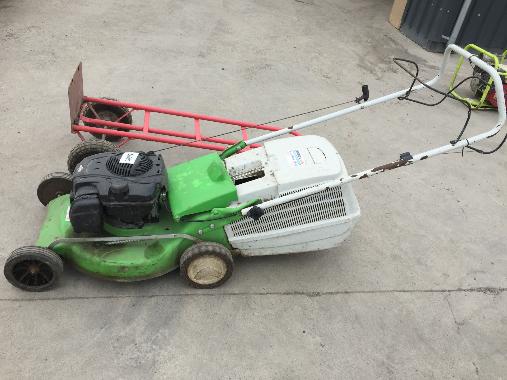 PL-14600 UNRESERVED Viking Petrol Lawnmower & Red Sack Truck - Image 2 of 3