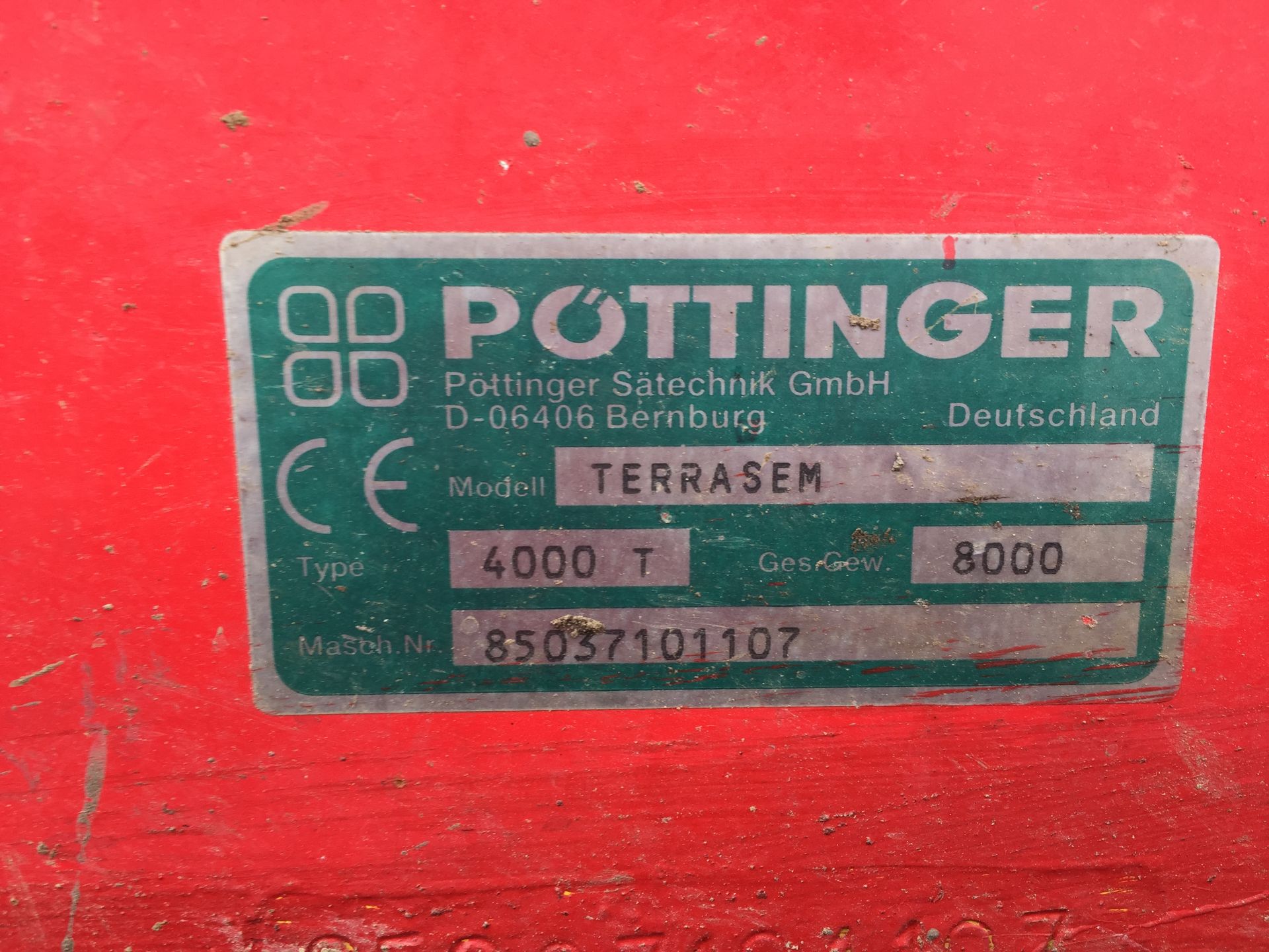 PL-14684 2008 Pottinger Terrasem 4000T 4M Trailed Drill - Image 27 of 27