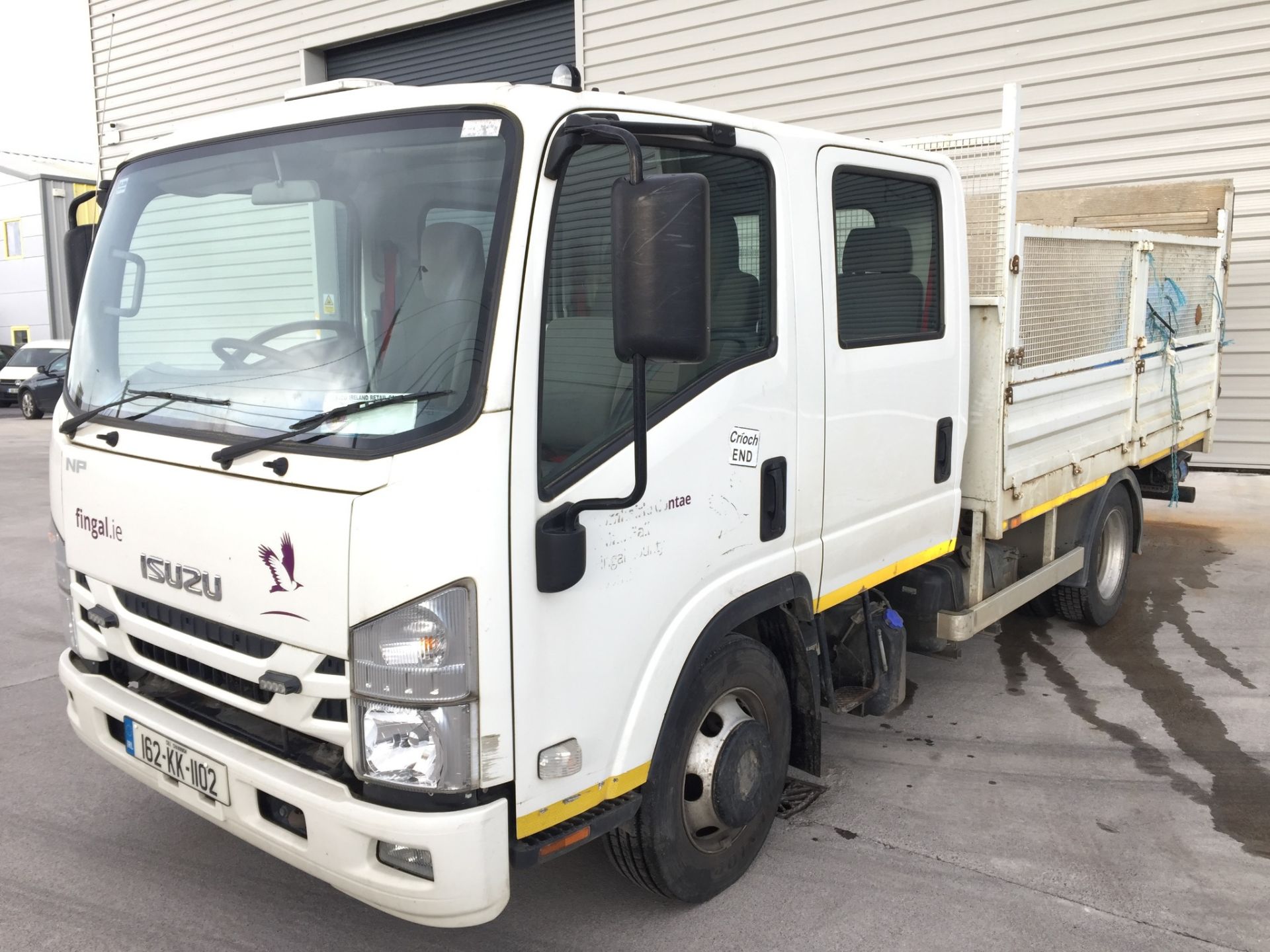 162KK1102 UNRESERVED 2016 Isuzu N-series 6.5T EVI 150 Dropside Truck