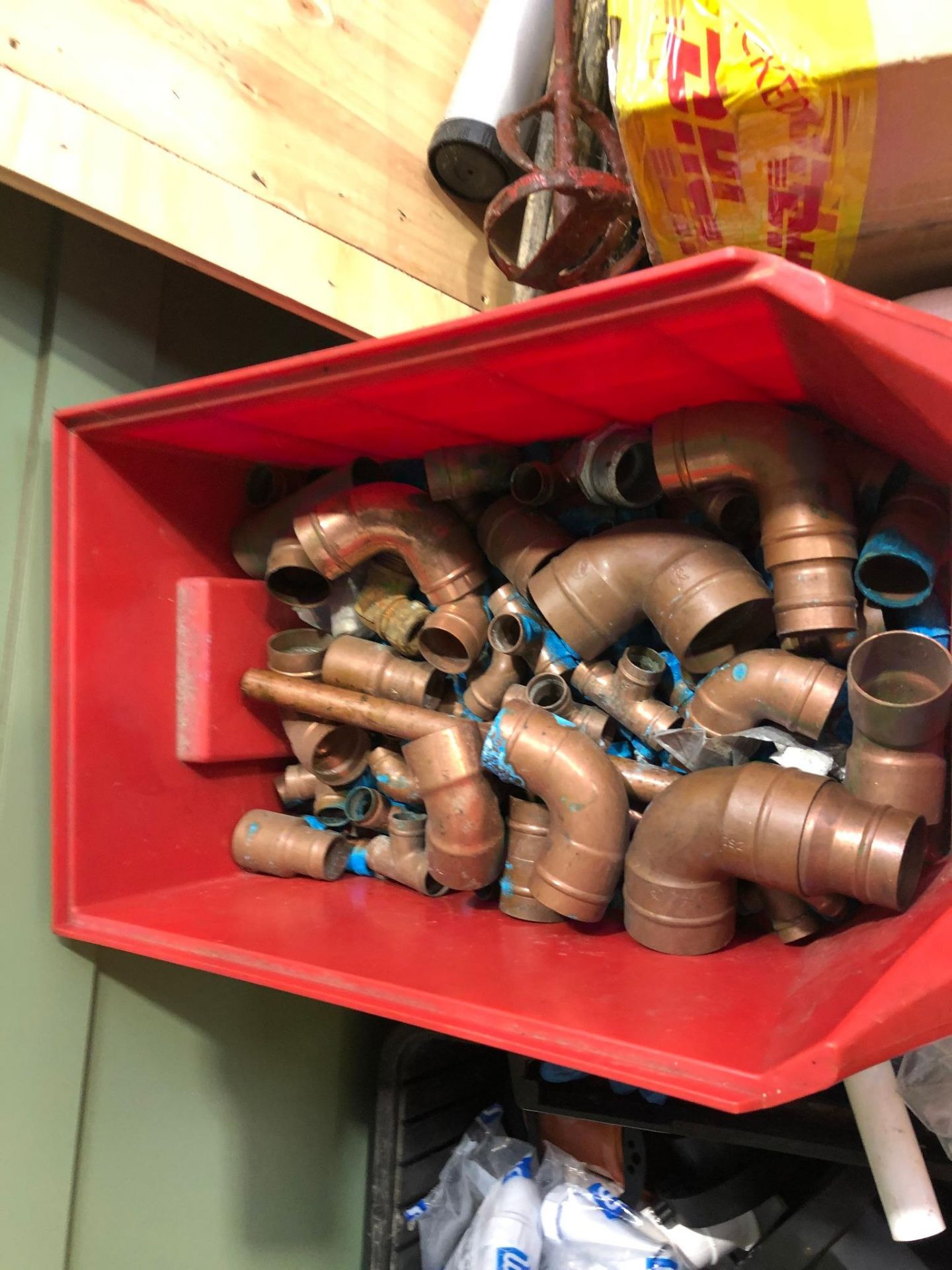 PL-14175 UNRESERVED 3x Boxes of Copper & Plastic Pipe Fittings & More - Image 2 of 3