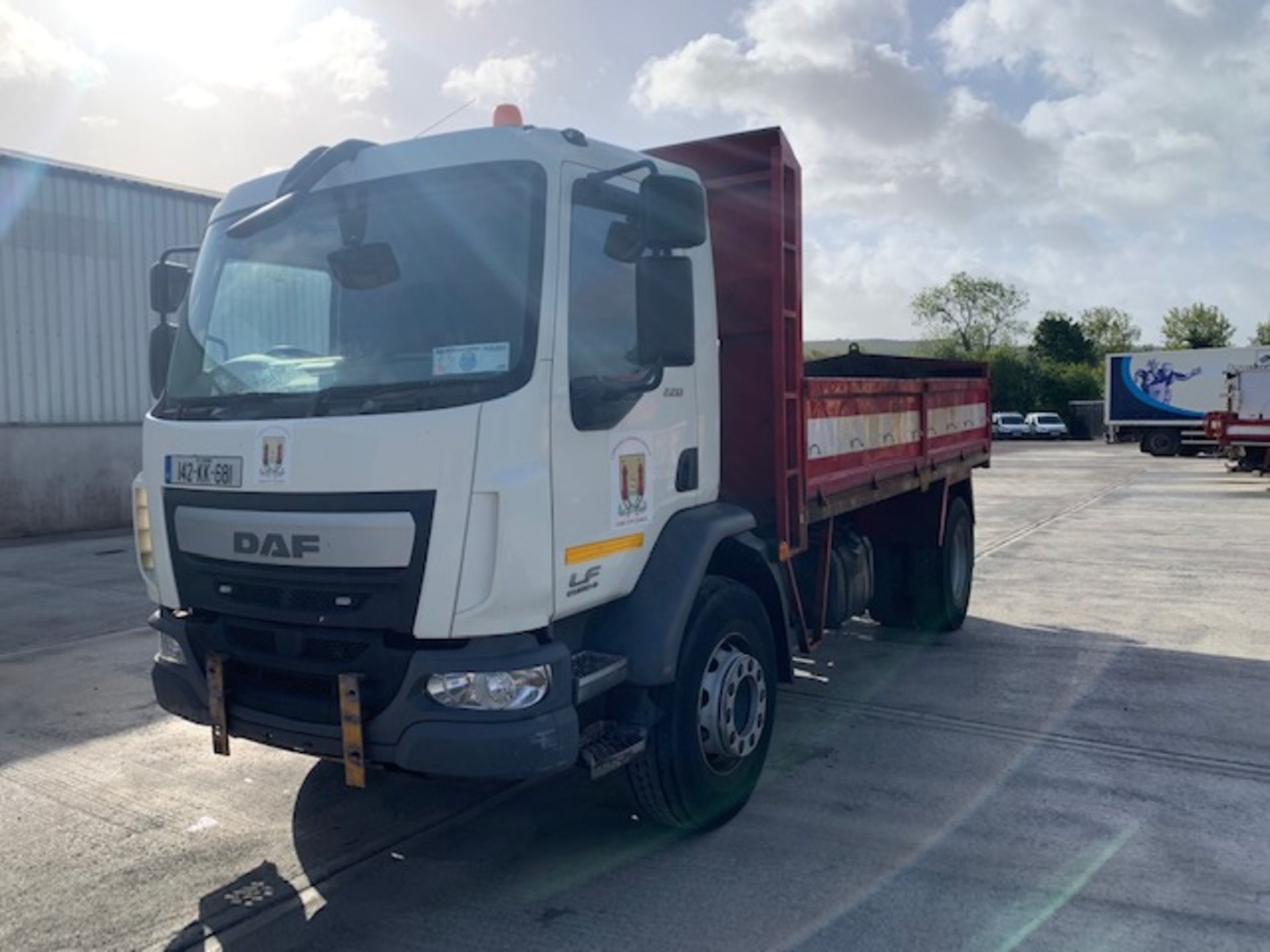 142KK681 UNRESERVED 2014 Daf LF220 FA 19T Tipper