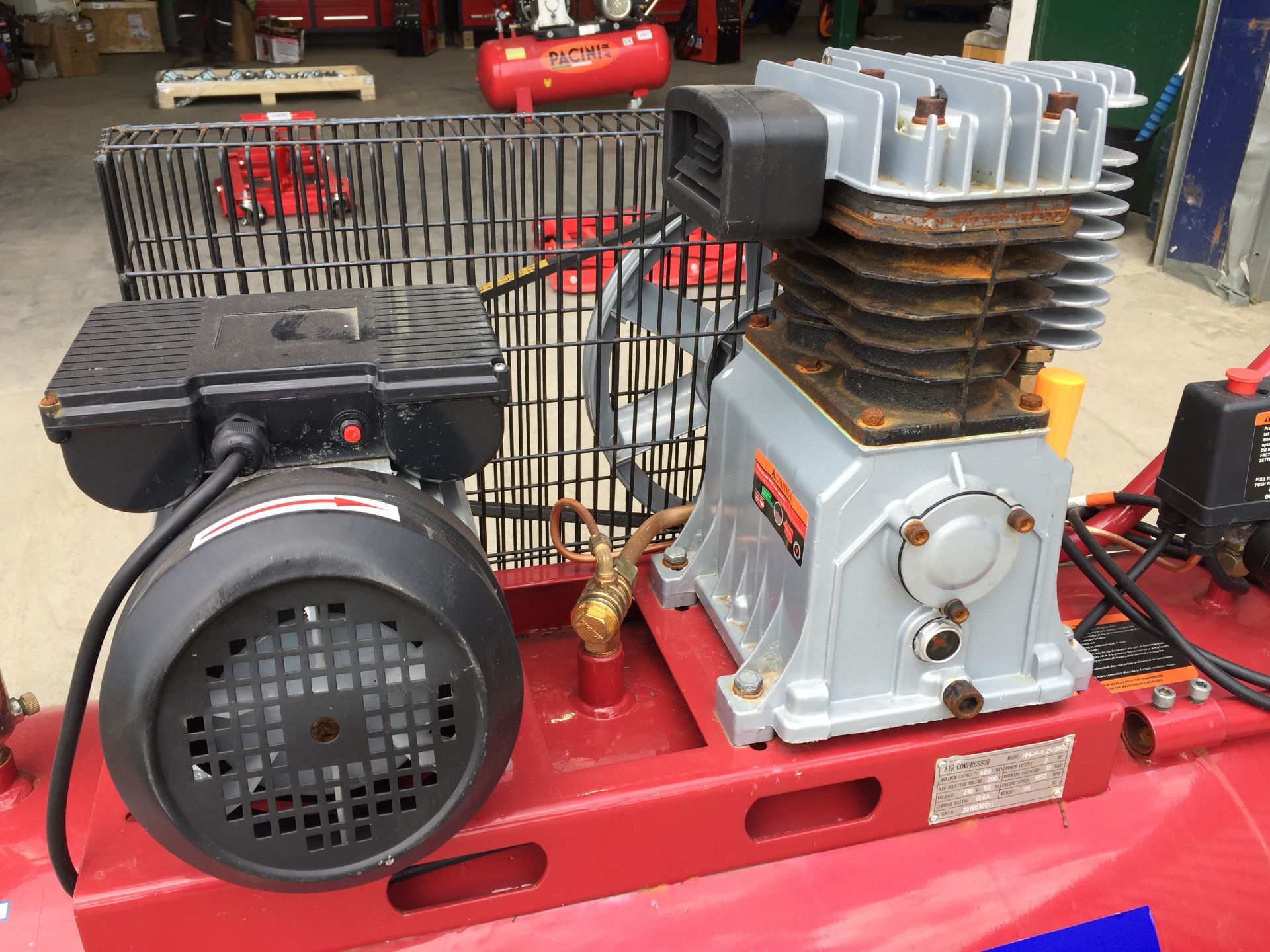 PL-14578 Pacini 200L 3HP Compressor - Image 3 of 6