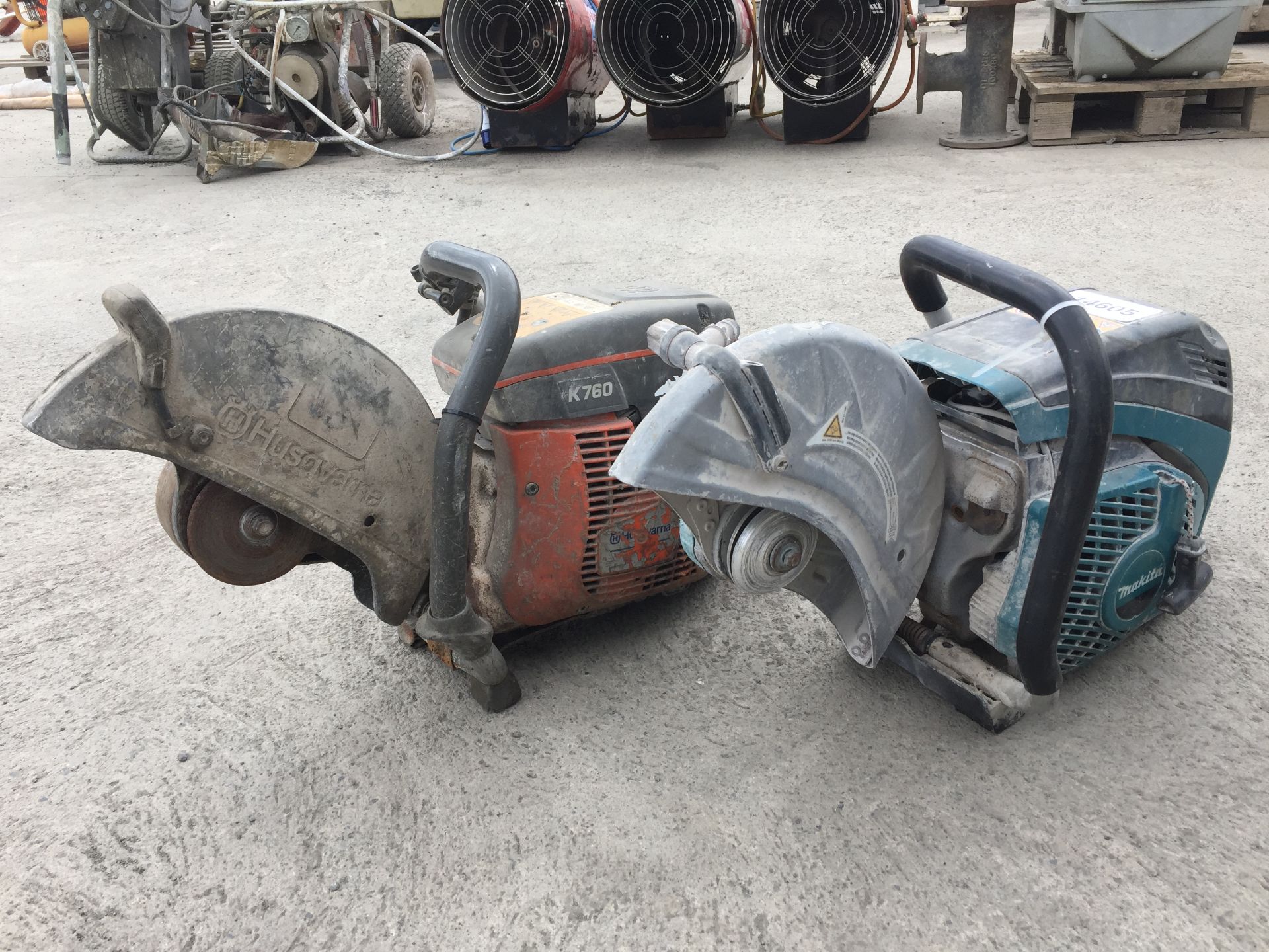 PL-14605 UNRESERVED 2016 Makita EK6100 Petrol Consaw & Husqvarna K760 Petrol Consaw (As One Lot)