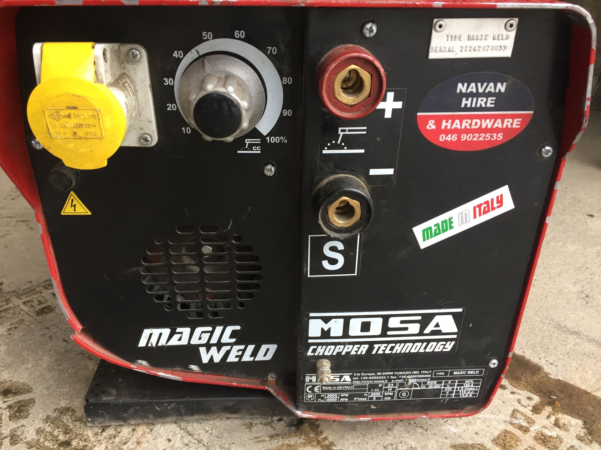 PL-14647 Mosa Magic Weld Petrol Portable Welder - Image 6 of 7