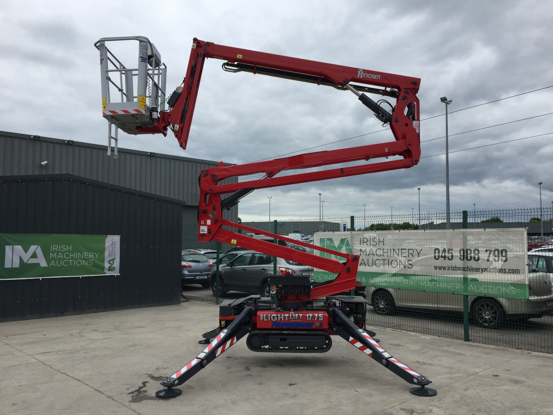 PL-14631 2012 Hinowa Lightlift 17.75 Performance Tracked Articulated Spider Boom Lift - Image 11 of 26