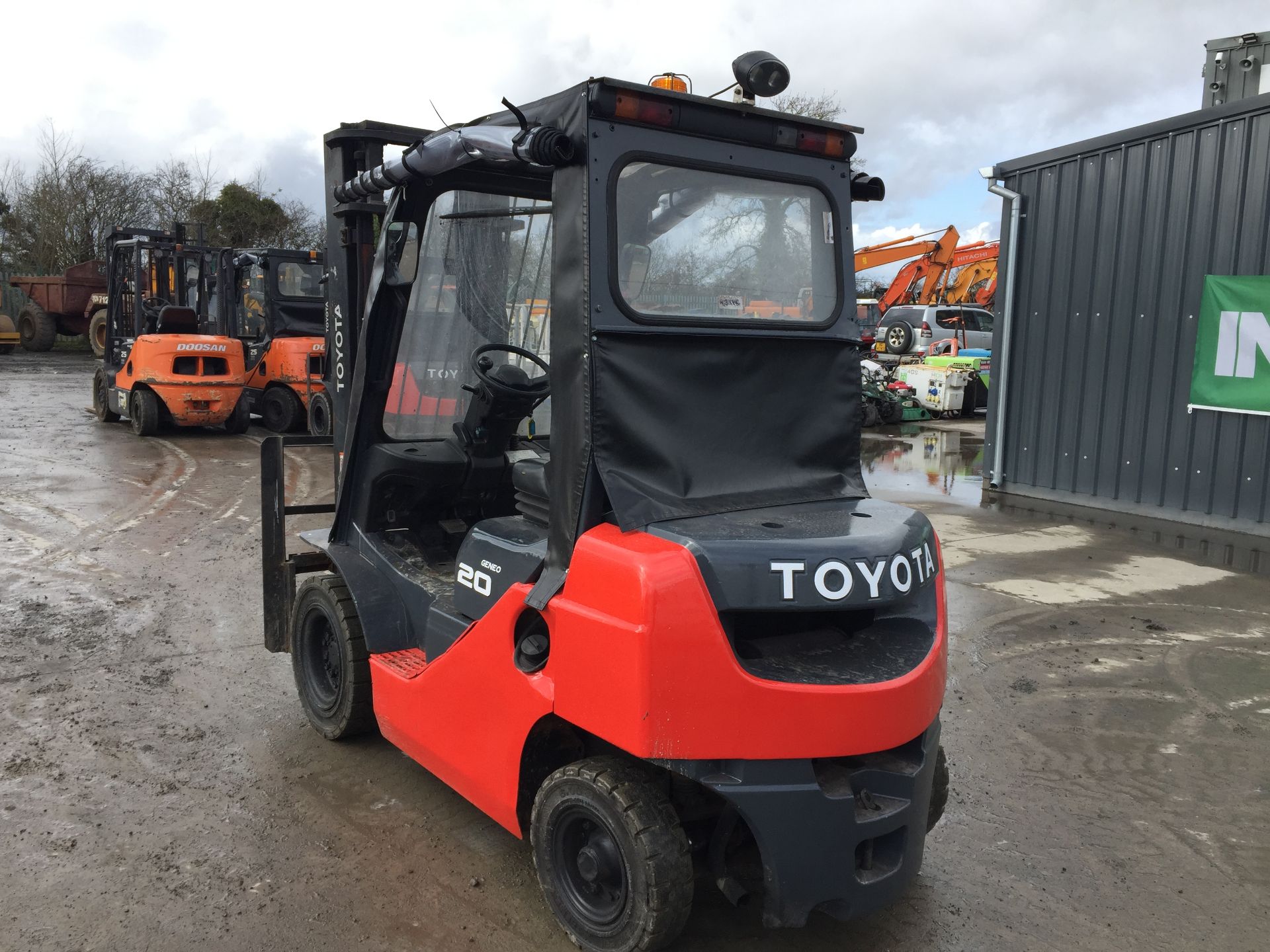 PL-14248 2014 Toyota Geneo 52-8FD20 2 Stage 2T Diesel Forklift - Image 9 of 15