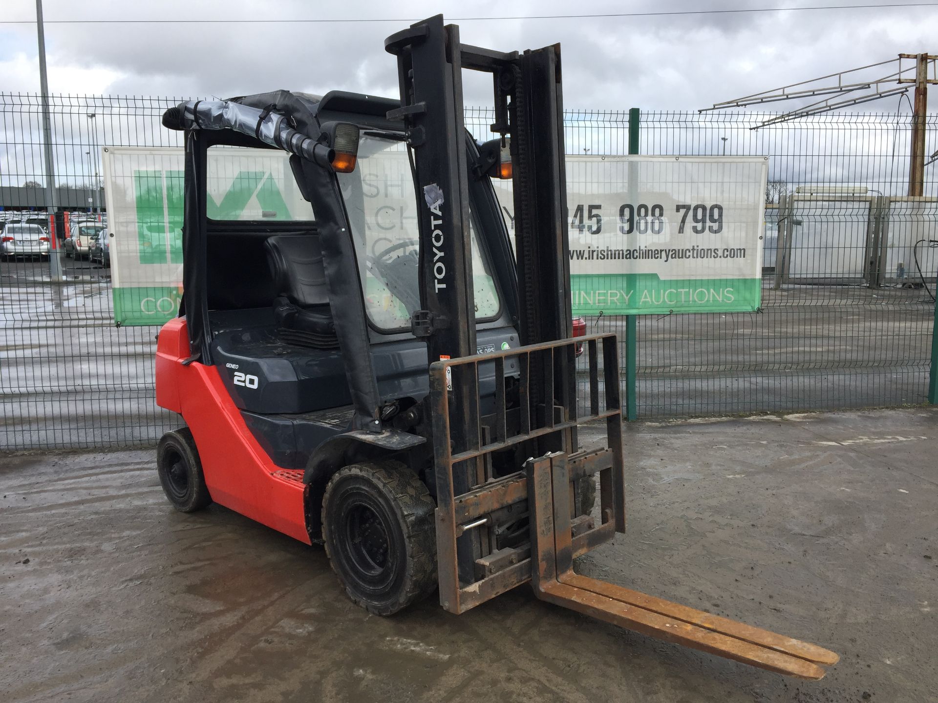 PL-14247 2014 Toyota Geneo 52-8FD20 2 Stage 2T Diesel Forklift - Image 7 of 15