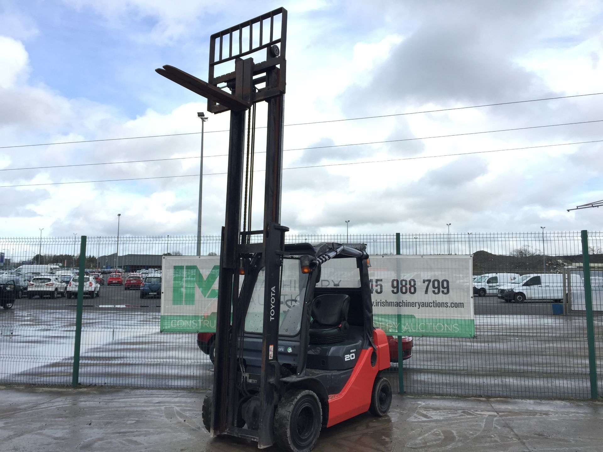 PL-14247 2014 Toyota Geneo 52-8FD20 2 Stage 2T Diesel Forklift - Image 3 of 15