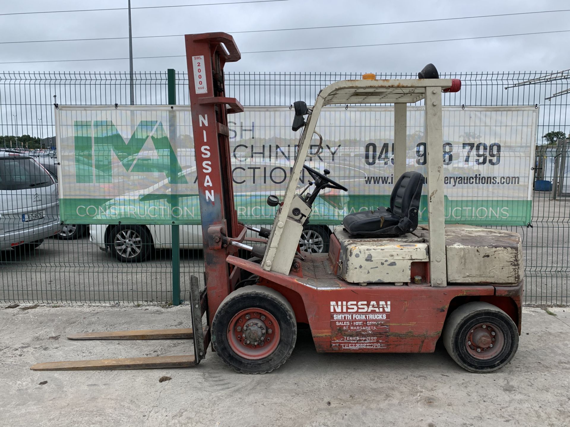 PL-15389 Datsun 1.2T Petrol Forklift c/w Forks, Nissan Engine - Image 2 of 22