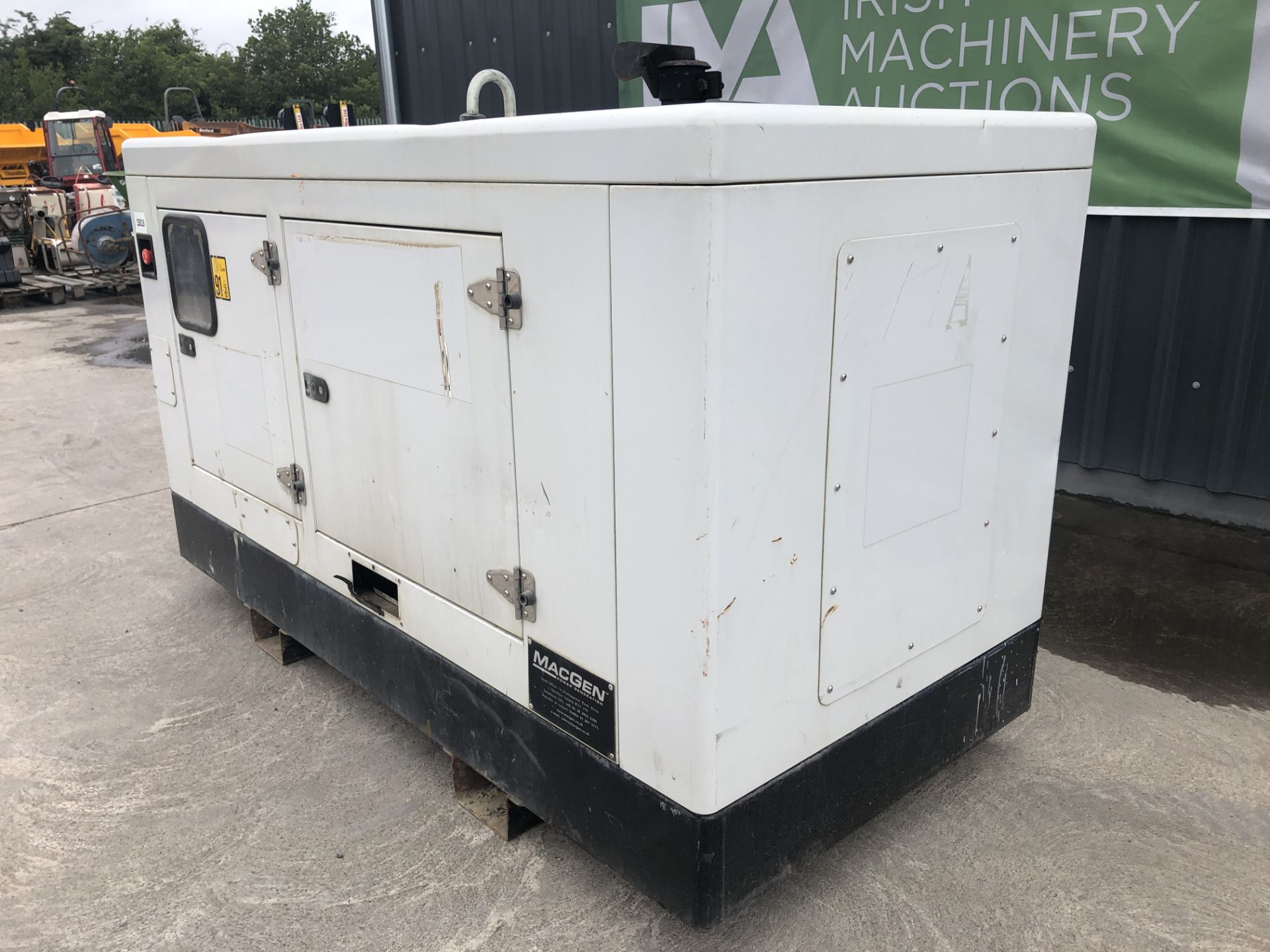 PL-15018 2017 MacGen HYW-45 T5 45KVA Silent Diesel Generator - Image 2 of 22