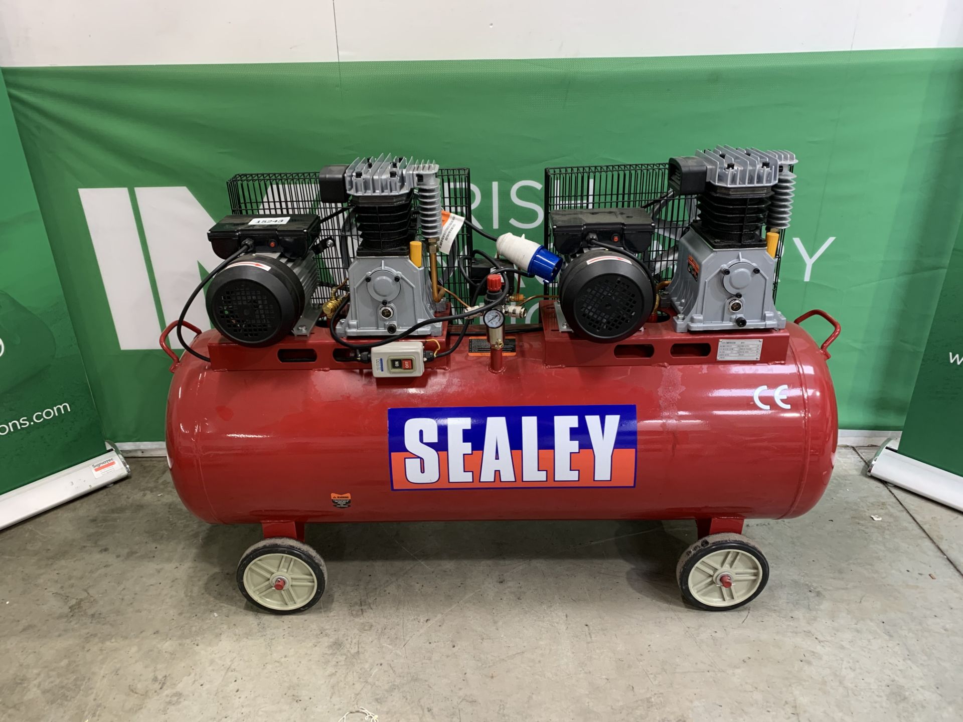 PL-15243 Sealy 300Ltr Tandam 230v Compressor