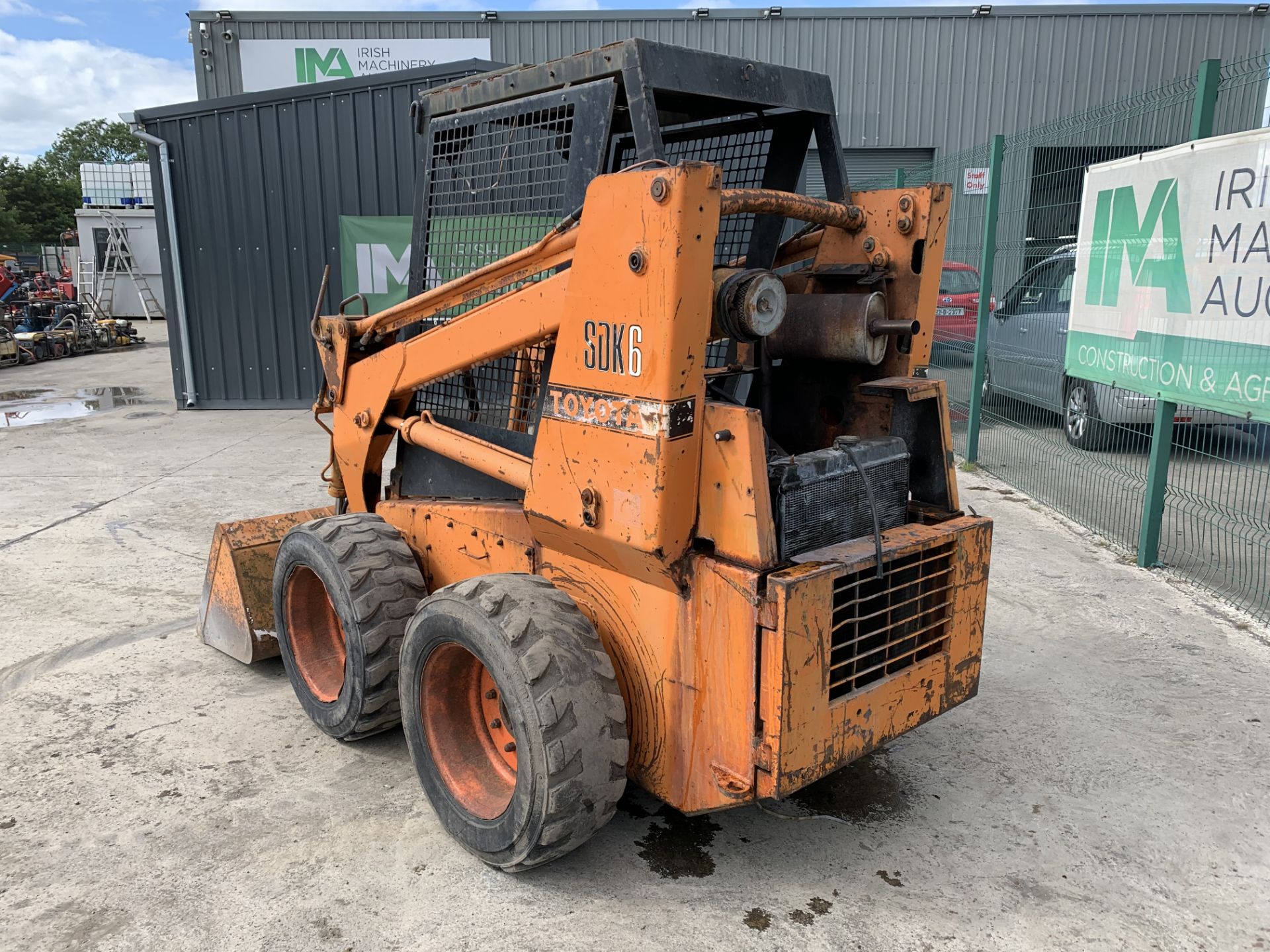 PL-15392 Toyota SDK6 Diesel Skid Steer Loader - Image 3 of 21