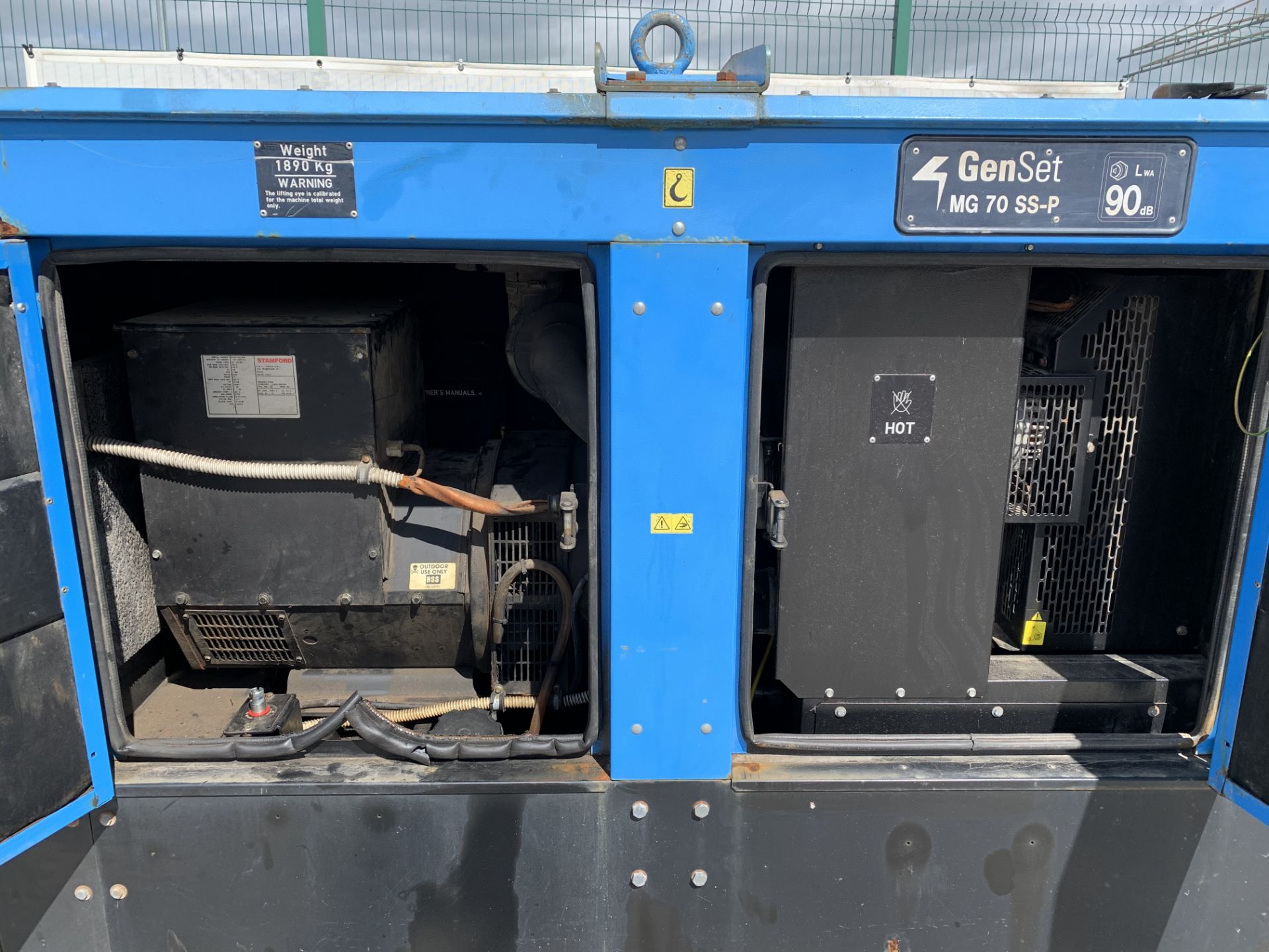 PL-15338 2008 Genset MG 70 SS-P 66KVA Diesel Generator - Image 7 of 20