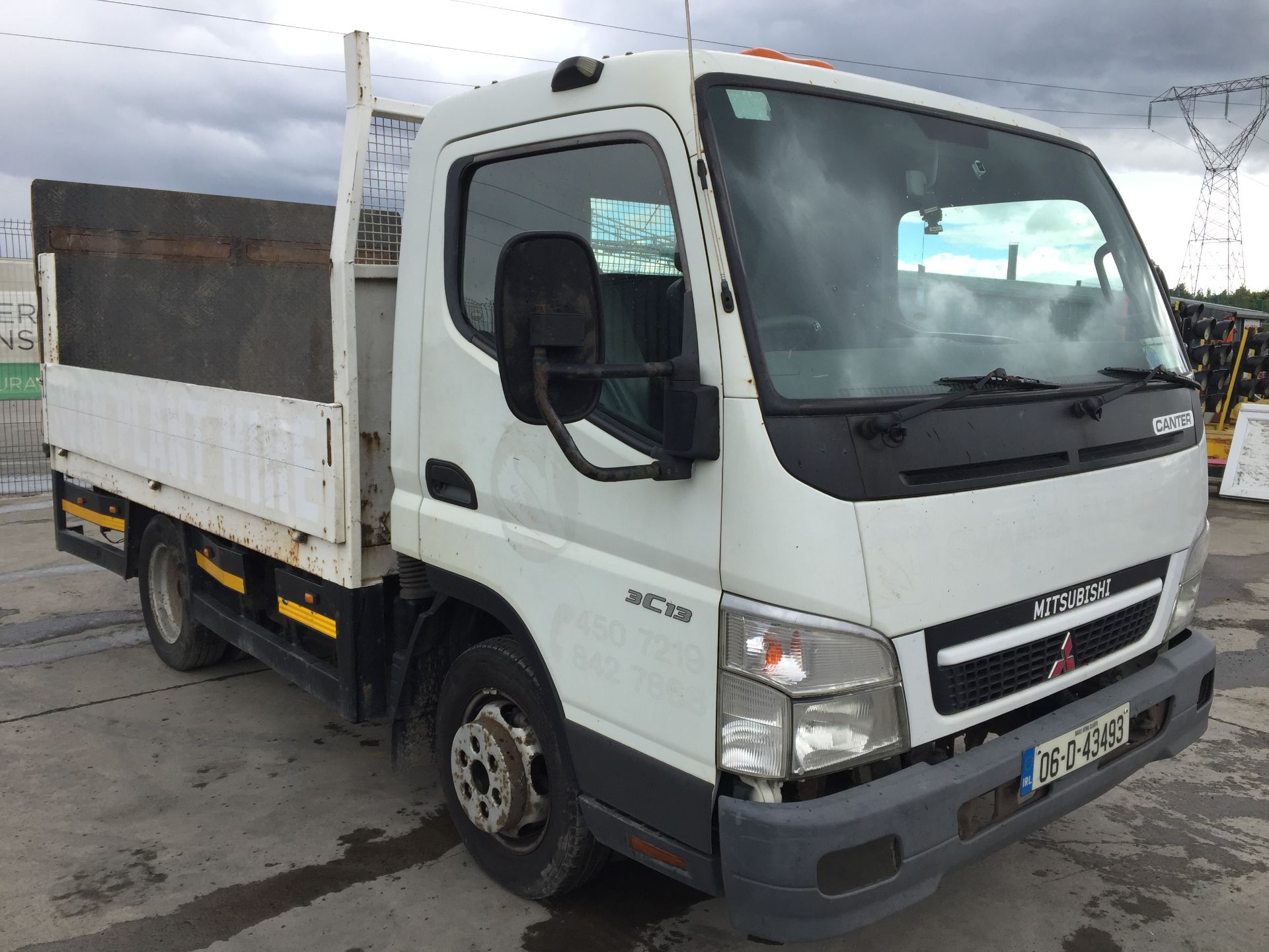 06D43493 Mitsubishi Canter 3C13 Dropside - Image 7 of 17