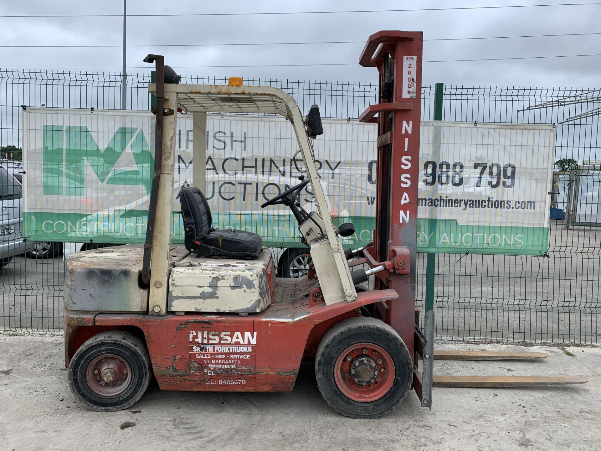 PL-15389 Datsun 1.2T Petrol Forklift c/w Forks, Nissan Engine - Image 7 of 22