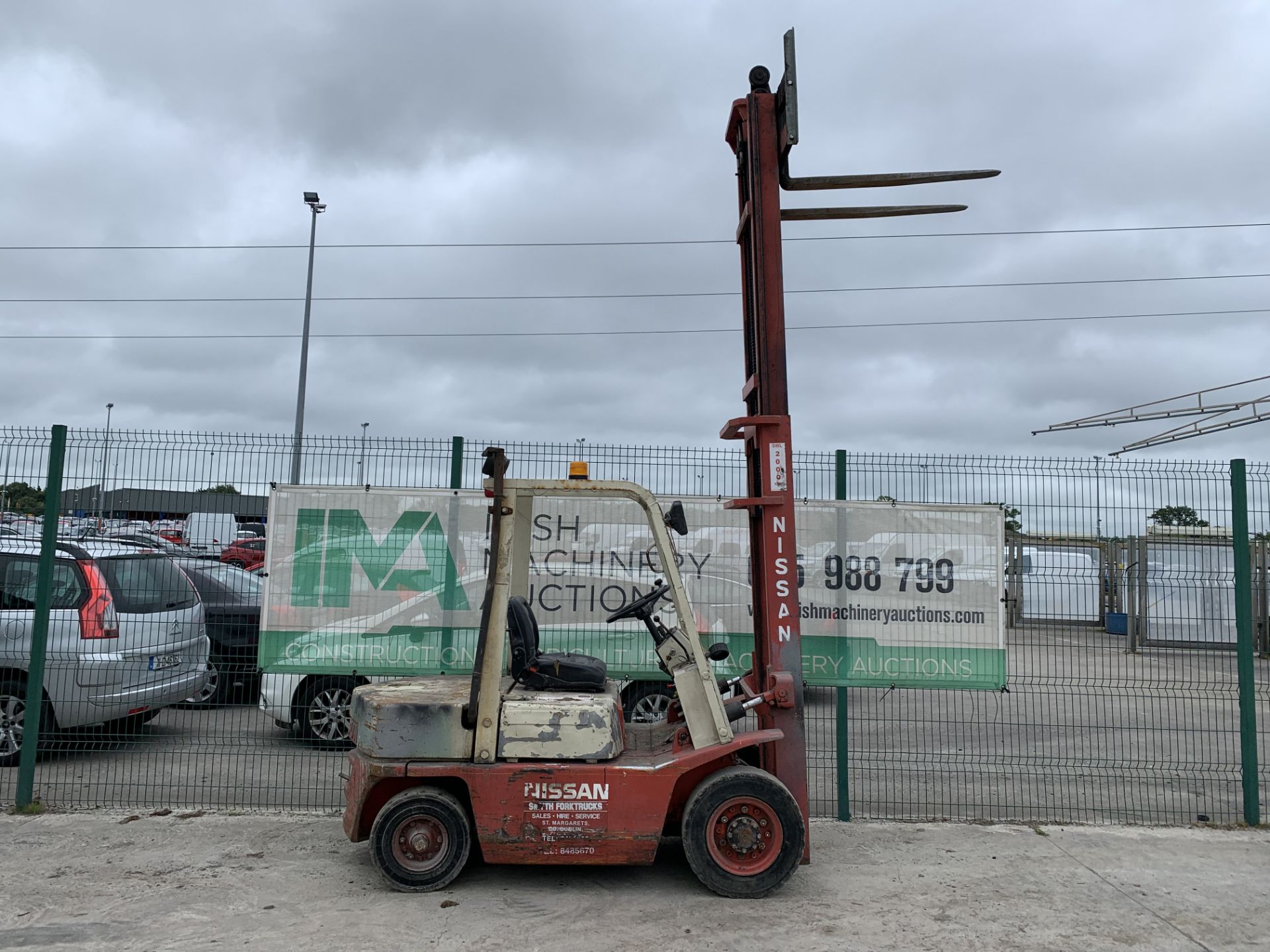 PL-15389 Datsun 1.2T Petrol Forklift c/w Forks, Nissan Engine - Image 5 of 22