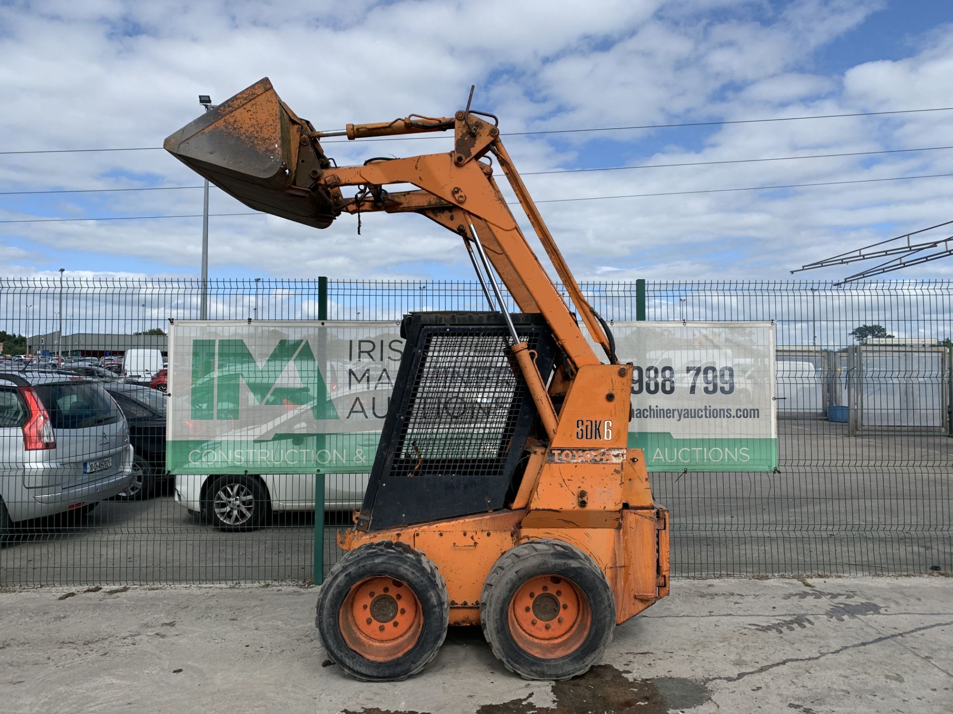 PL-15392 Toyota SDK6 Diesel Skid Steer Loader - Image 9 of 21