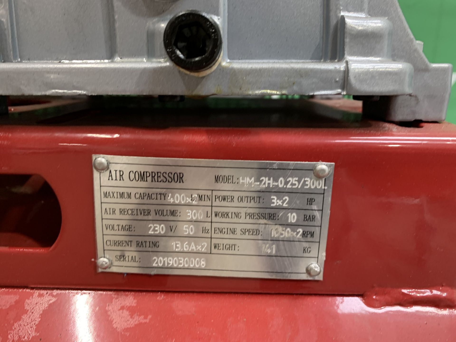 PL-15243 Sealy 300Ltr Tandam 230v Compressor - Image 6 of 7