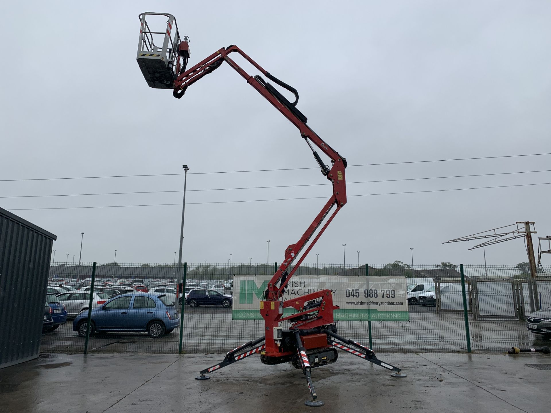 PL-15347 2007 Hinowa Goldlift 1470 Tracked Petrol Articulated Spider Boom Lift c/w Jack Legs & Key S - Image 3 of 25