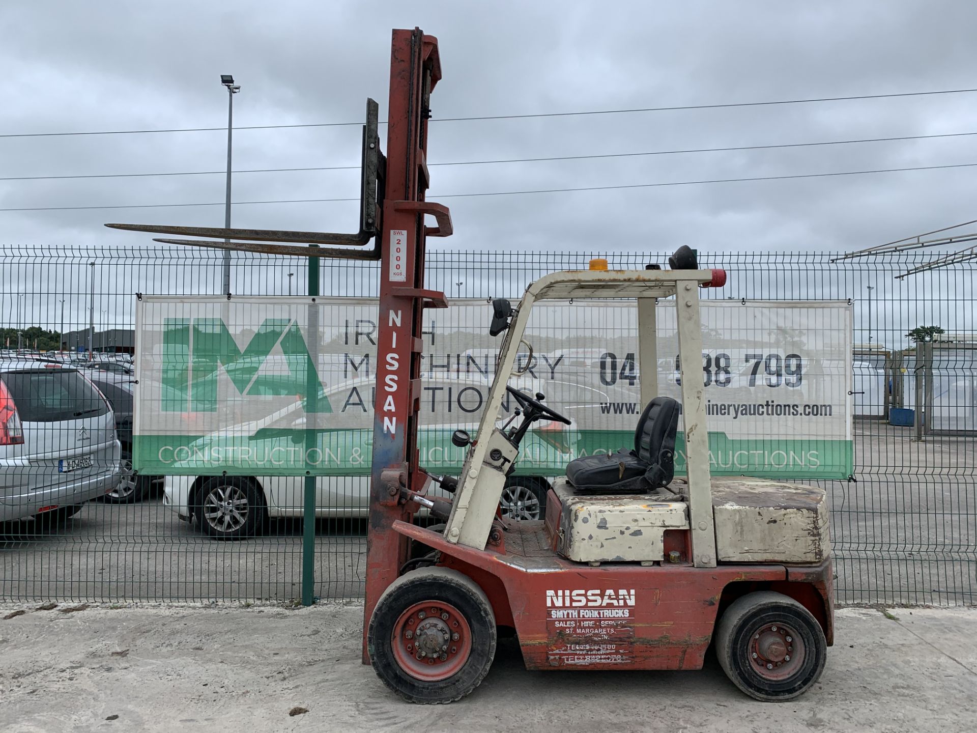 PL-15389 Datsun 1.2T Petrol Forklift c/w Forks, Nissan Engine - Image 3 of 22