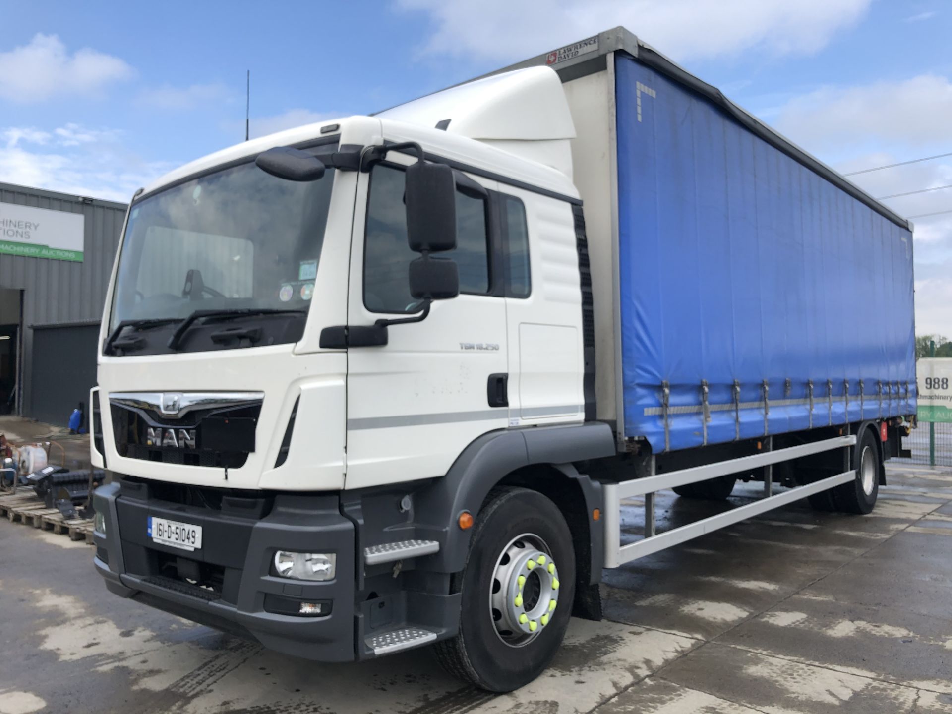 161D51049 2016 MAN TGM 18.250 Curtinsider 2 Dr Curtainside