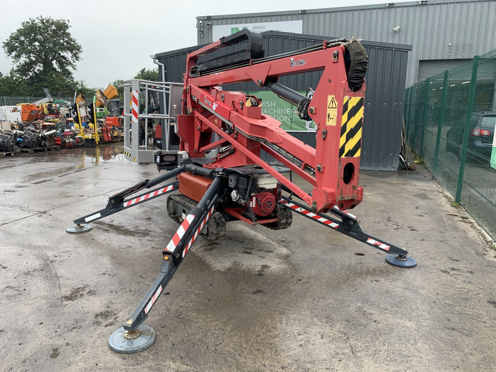 PL-15347 2007 Hinowa Goldlift 1470 Tracked Petrol Articulated Spider Boom Lift c/w Jack Legs & Key S - Image 7 of 25