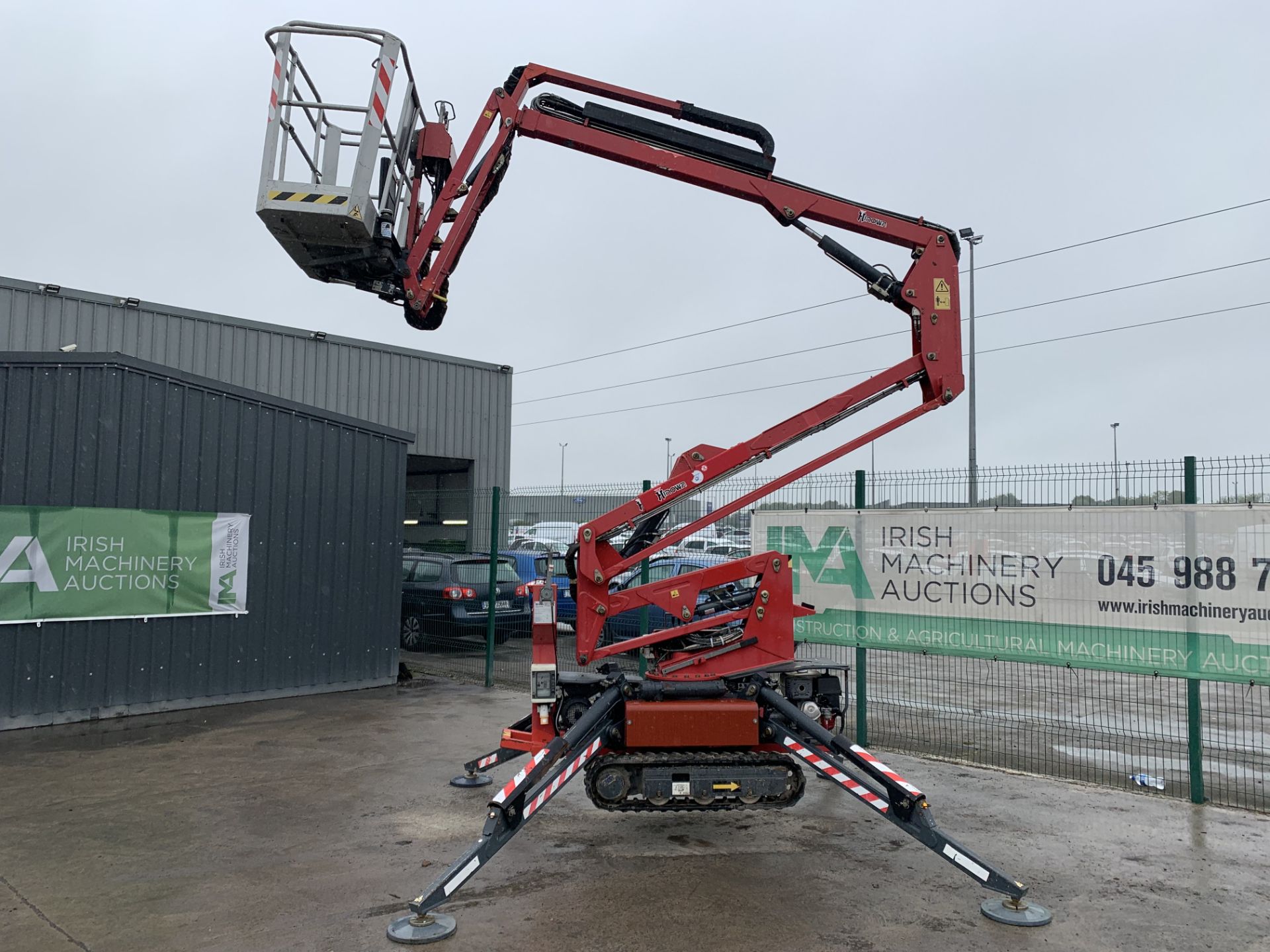 PL-15347 2007 Hinowa Goldlift 1470 Tracked Petrol Articulated Spider Boom Lift c/w Jack Legs & Key S - Image 10 of 25