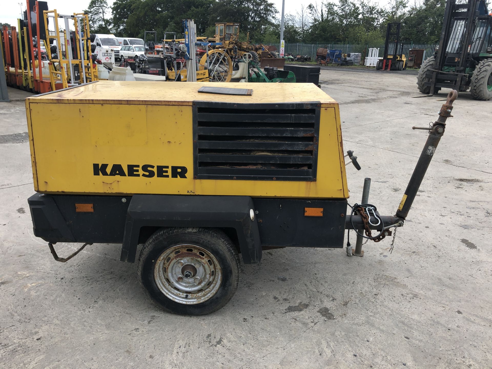 PL-15043 2007 Kaeser M34E Electric Fast Tow Compressor 652Hrs - - Image 4 of 10