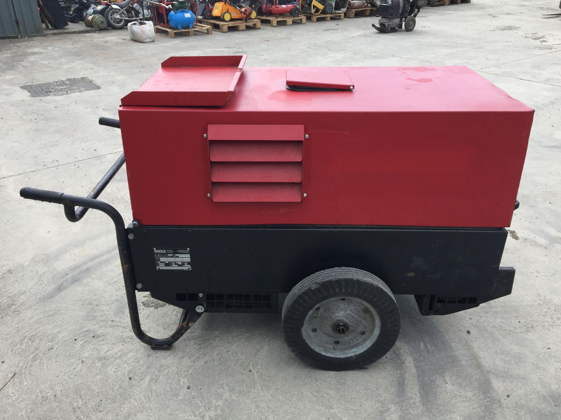 PL-14585 2013 Mosa GE120000 SXC Diesel Pedestrian Welder/Generator - Image 6 of 13