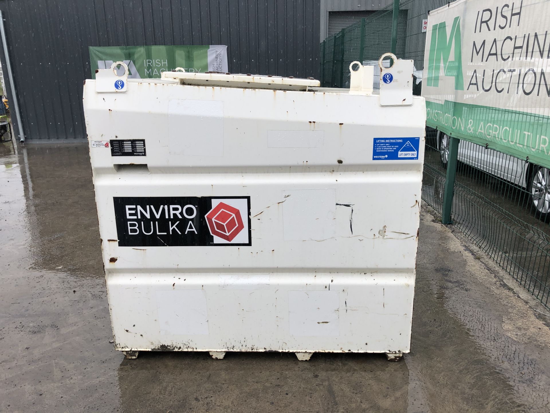 PL-15127 2018 Western 13EB 1300L Steel Bunded Diesel Tank - Image 2 of 13