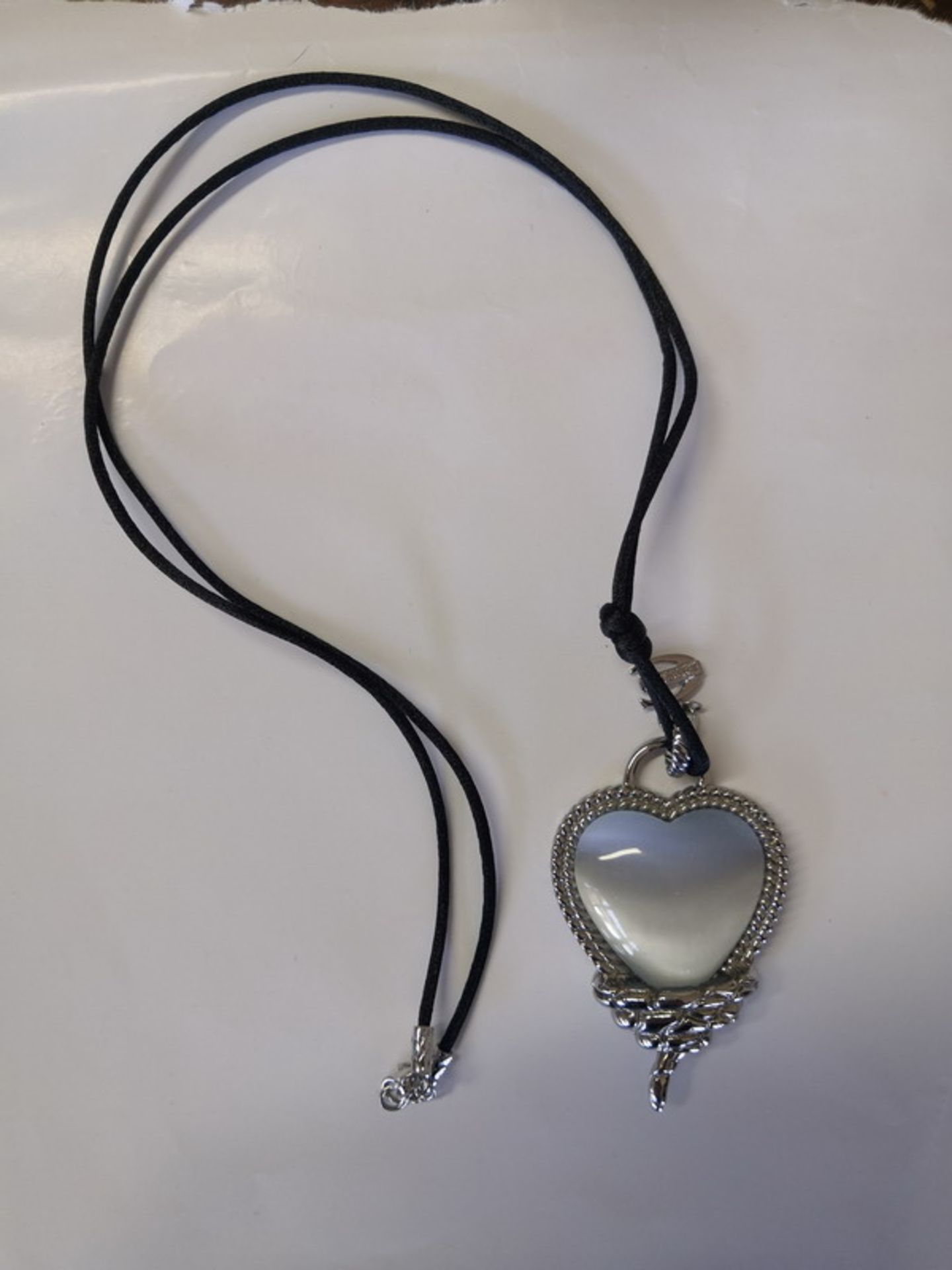 N. 20 (ES. N° 1316/19 IVG N° 5.703) COLLANA CON CUORE JUST CAVALLI (BENI IN VIA GULINELLI 9