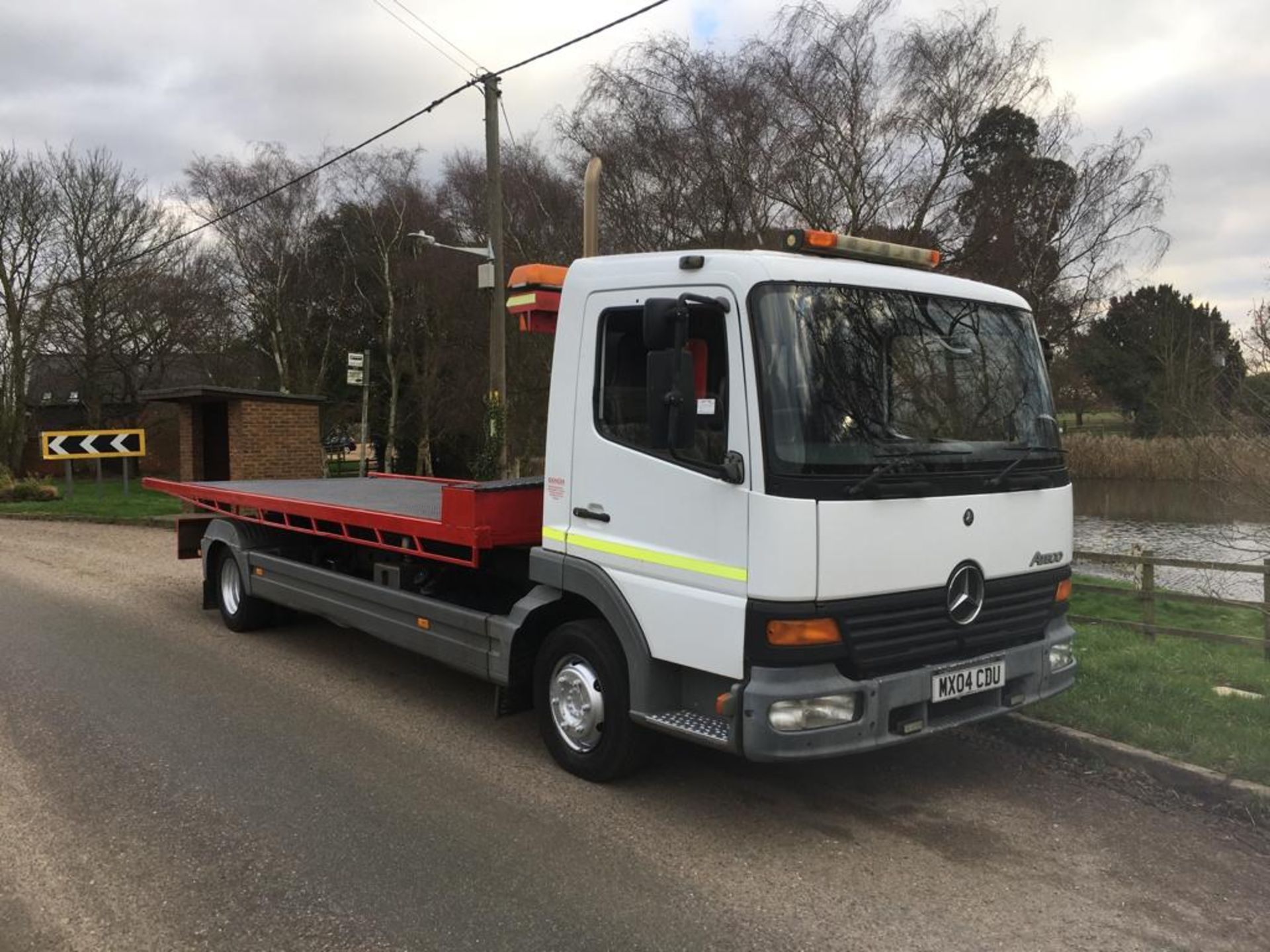 2004 MERCEDES BENZ ATEGO TRANSPORTER RECOVERY TRUCK