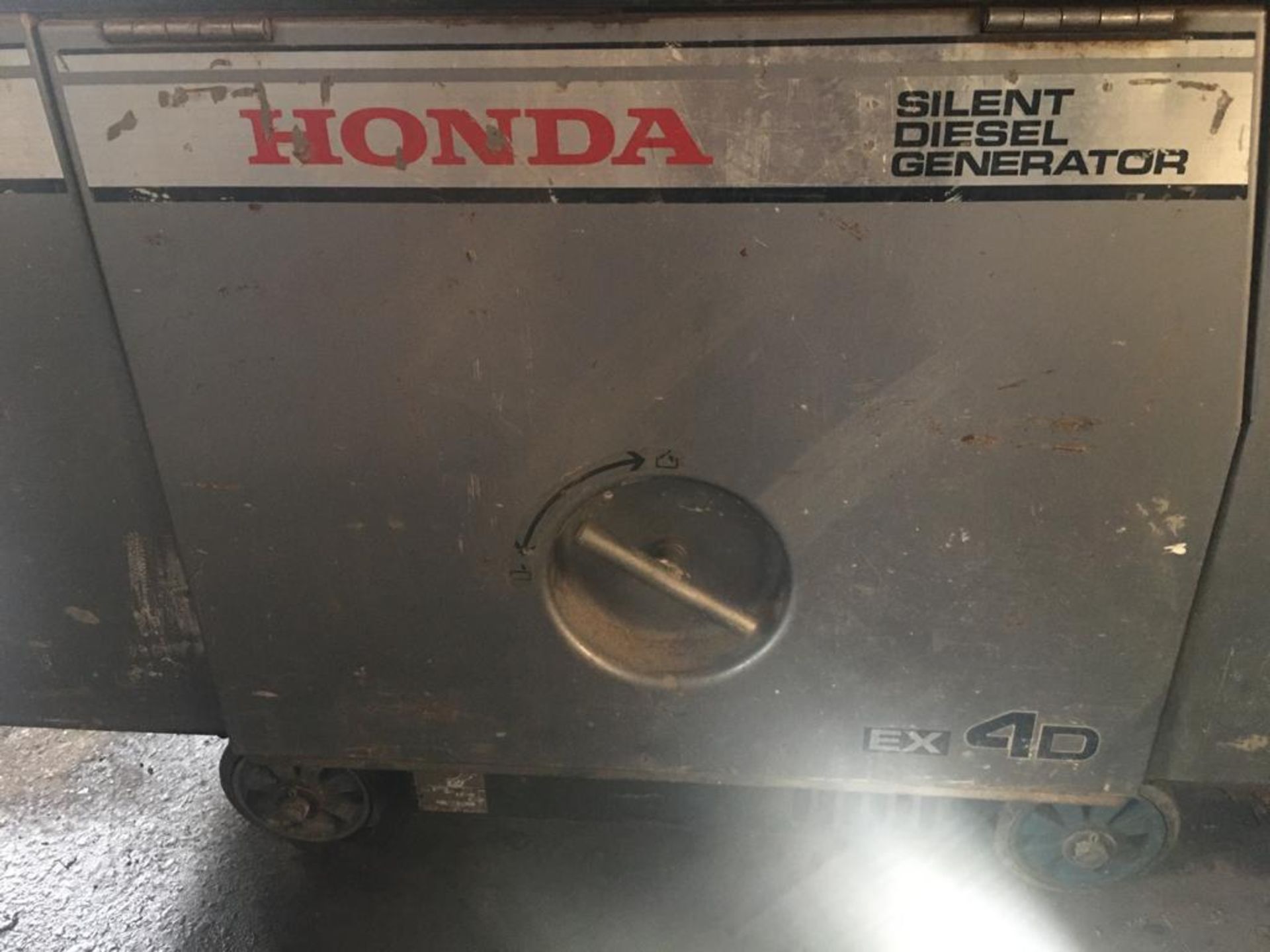 HONDA EX4D 3.7 kw SILENT DIESEL GENERATOR - Image 2 of 5