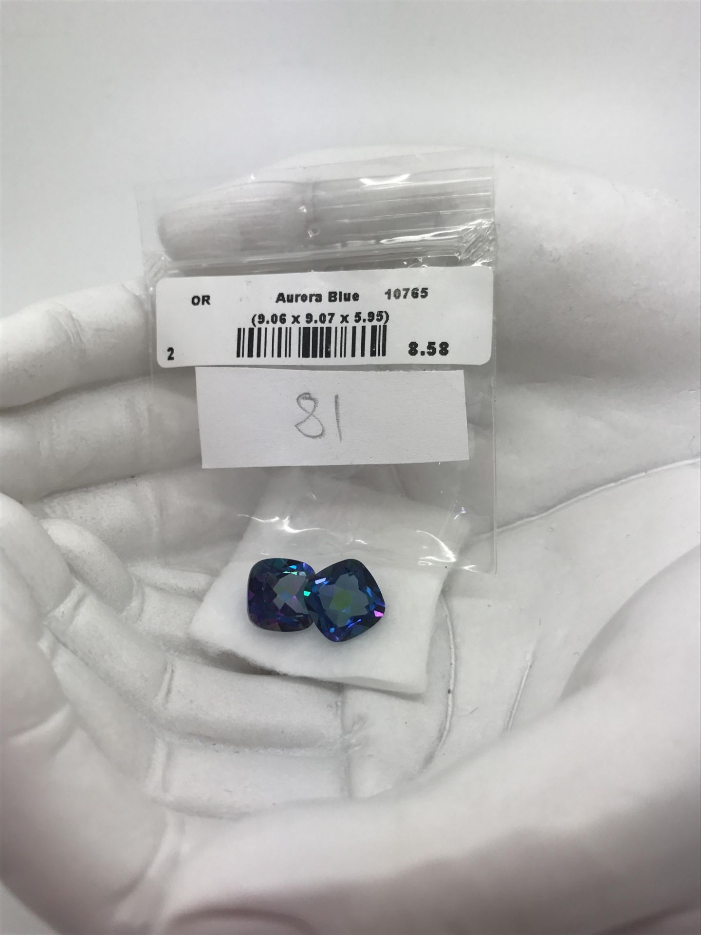 8.56CT AURORA BLUE TOPAZ