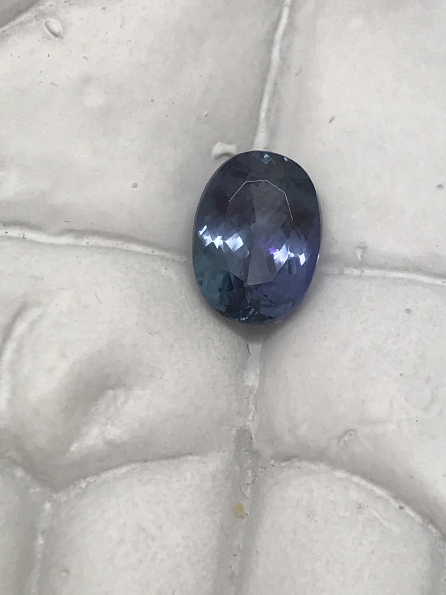 $600 REPLACEMENT VALUE GSL CERTIFICATE 3.21 CT NATURAL LOOSE TANZANITE - Image 5 of 5