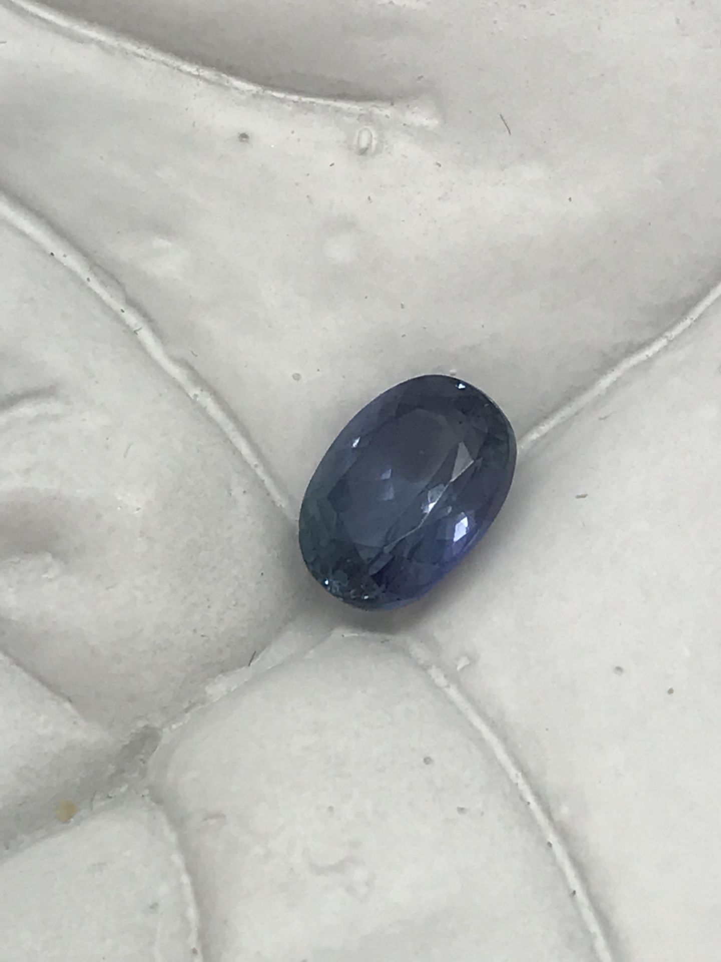 $600 REPLACEMENT VALUE GSL CERTIFICATE 3.21 CT NATURAL LOOSE TANZANITE - Image 4 of 5